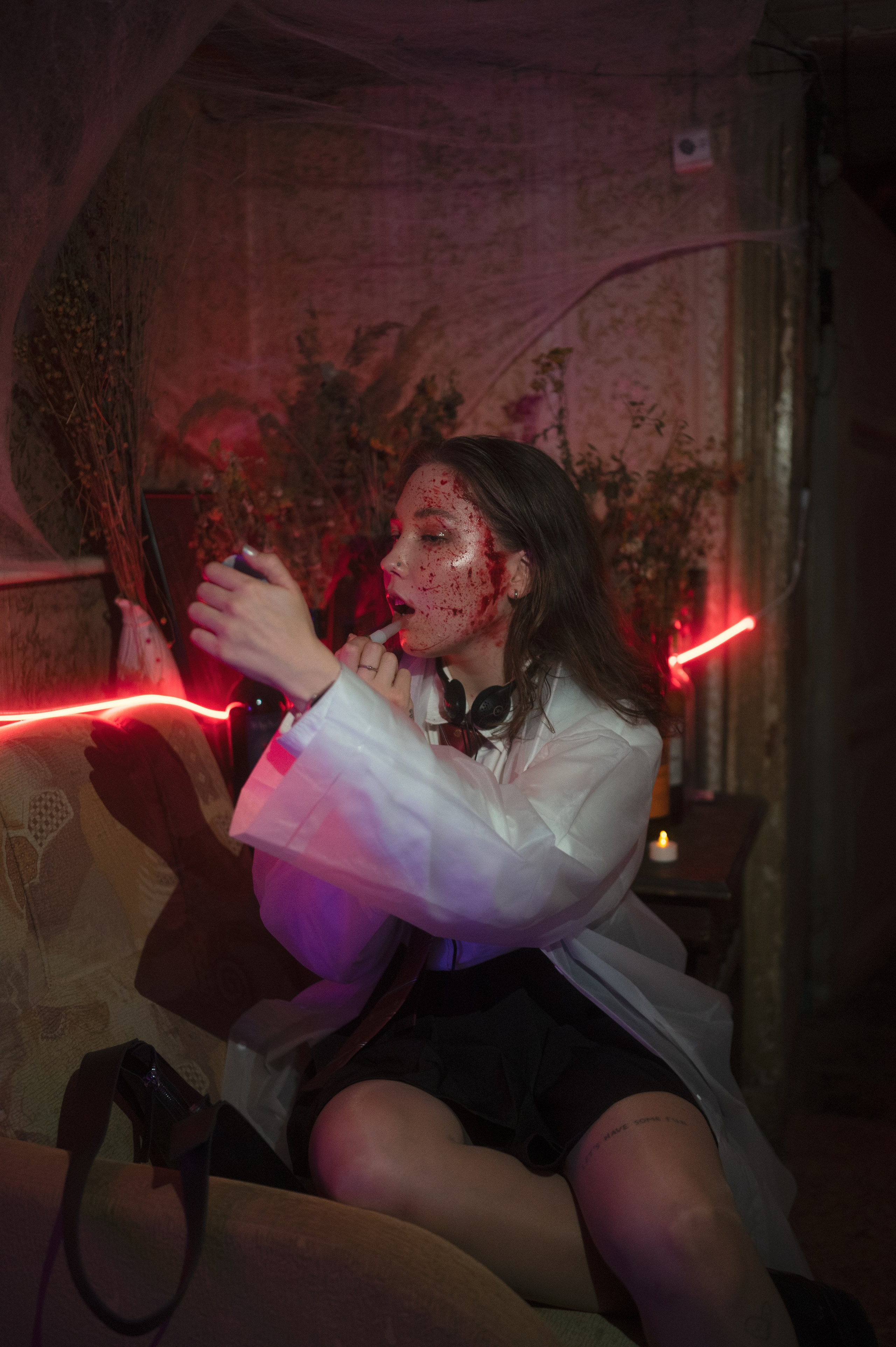 Хеллоуин у Мищенко. Портретный и репортажный фотограф в Санкт-Петербурге