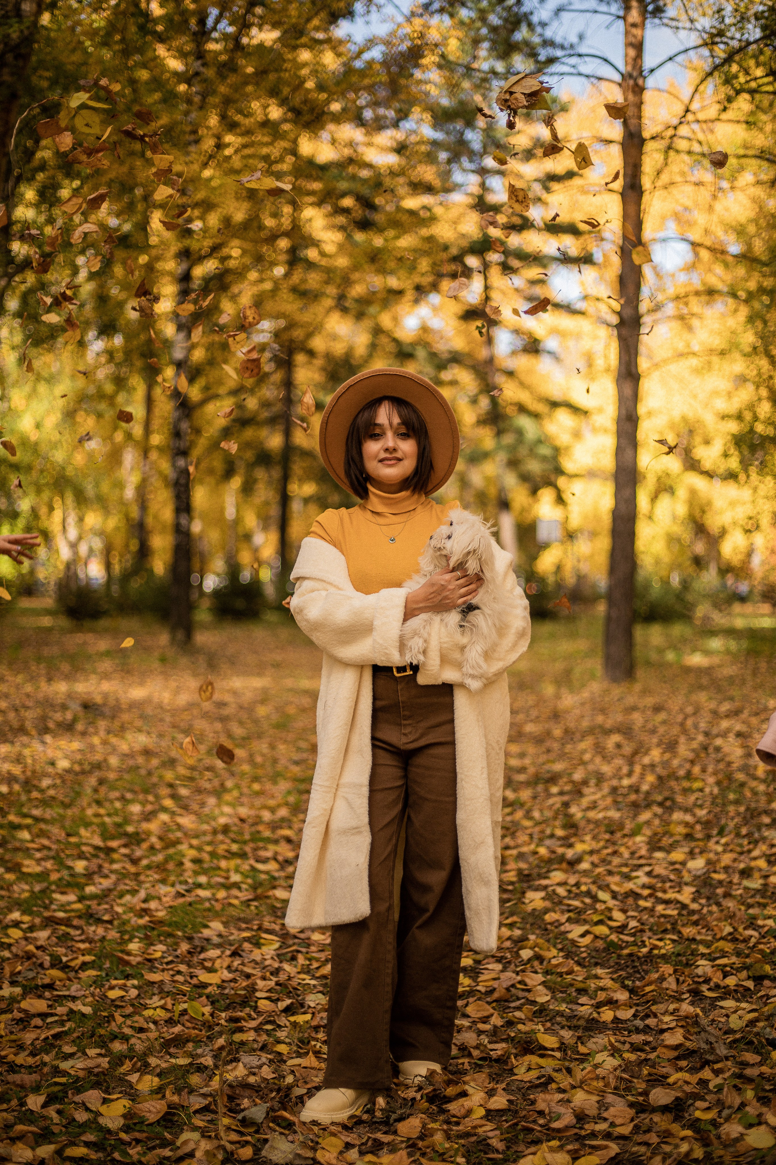 Семейная фотосессия - Дамы с собачкой. Семейный и женский фотограф Кемерово Мария Степ