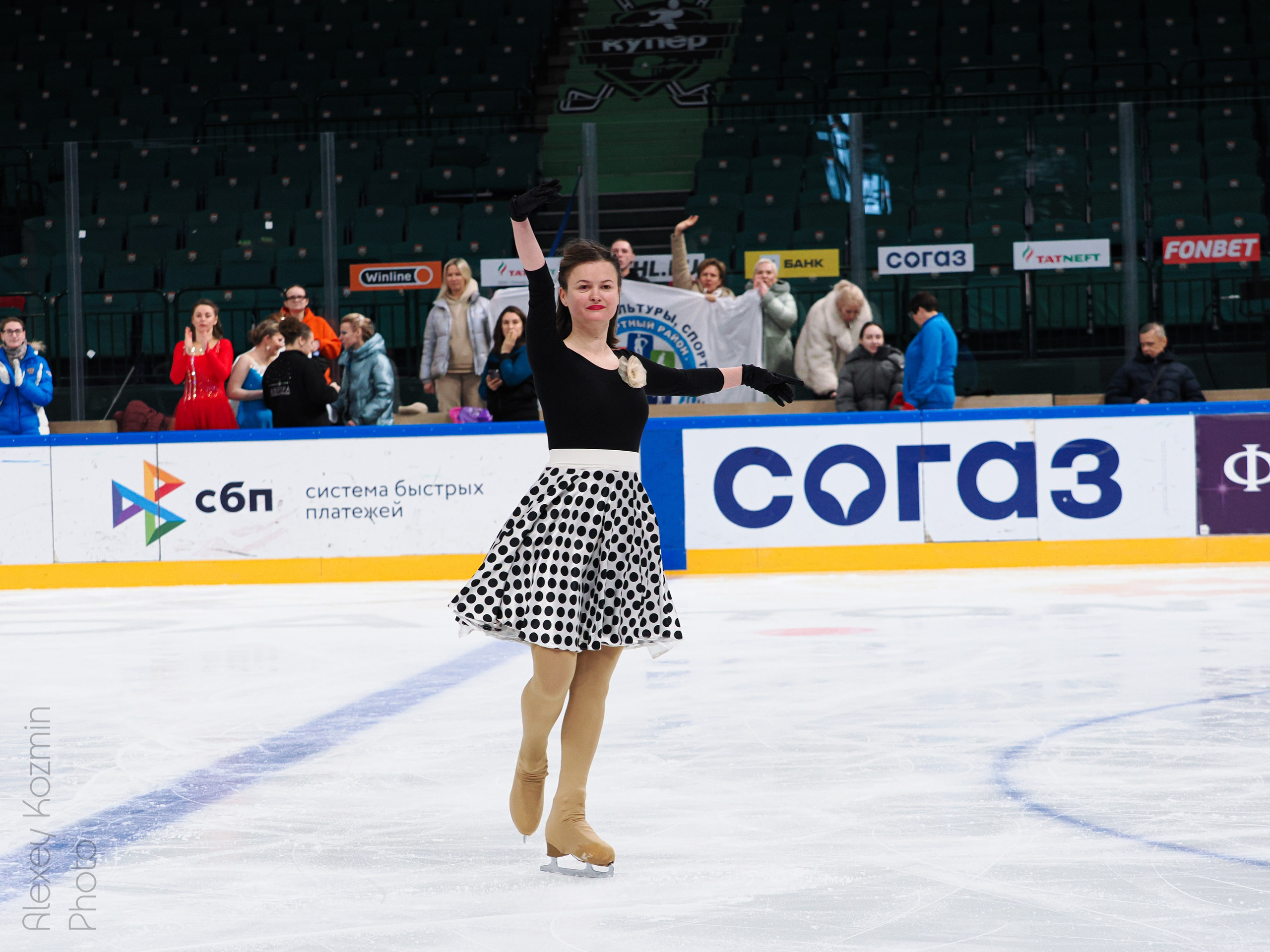 Фигурное катание (Татнефть Арена, г. Казань). Репортажный фотограф Алексей Козьмин