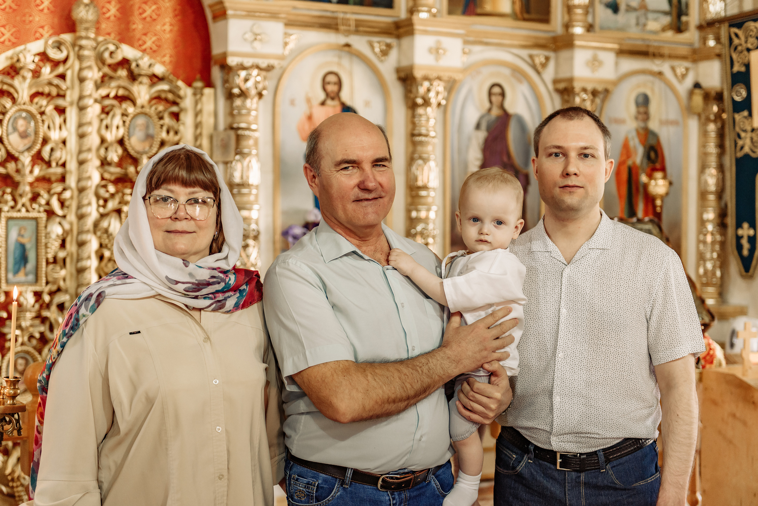 Крещение Артемия. Свадебный фотограф Дмитрий Высоцкий | Ростов-на-Дону