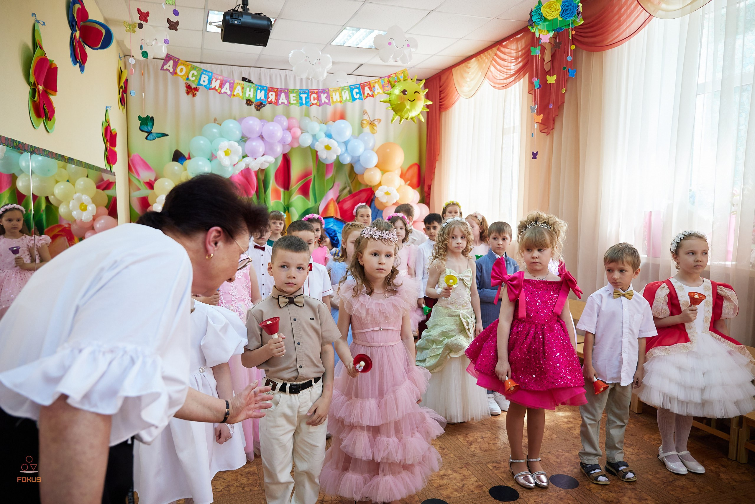 Выпускной детский сад. Спортивный фотограф Некрасов Денис
