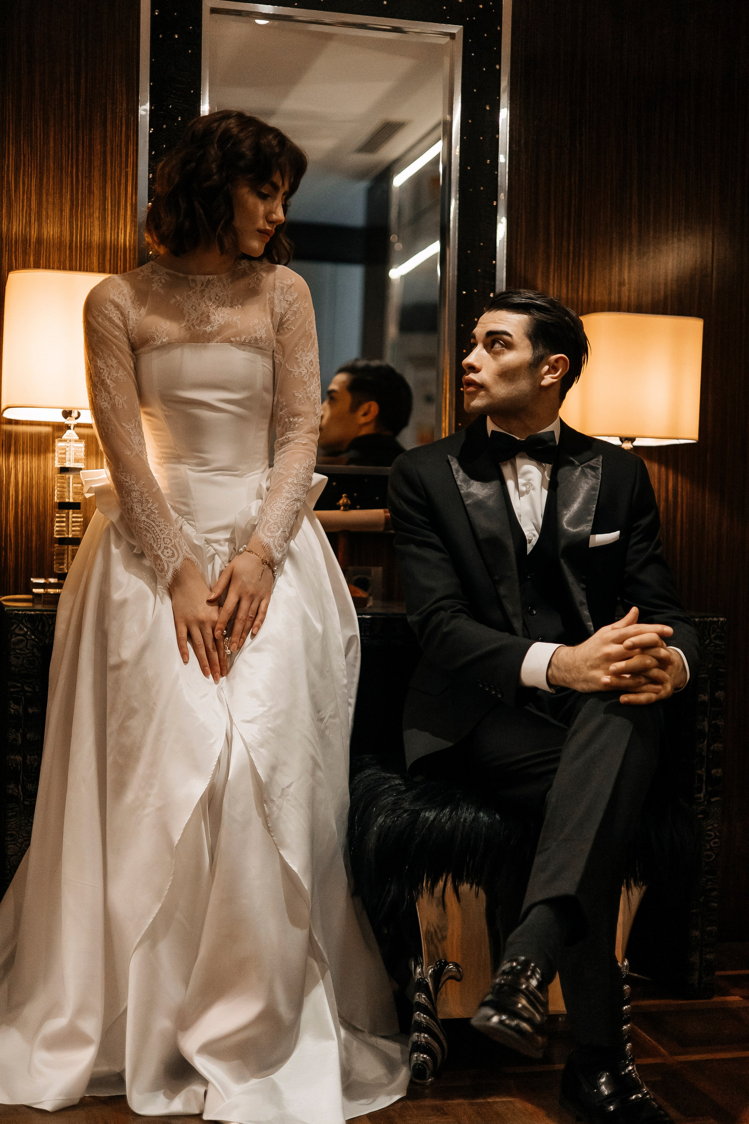 Елизавета и Даниэль (отель + ужин с близкими). Фотограф в Москве Екатерина Потапова