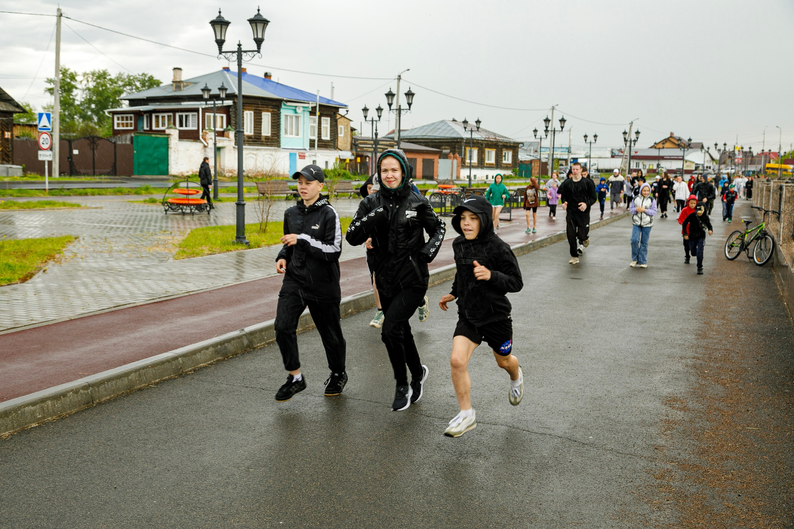 «СпортЛето» и «Зарядка с чемпионом» — семья Сармачевых 😋. Фотограф Андрей Гузеев
