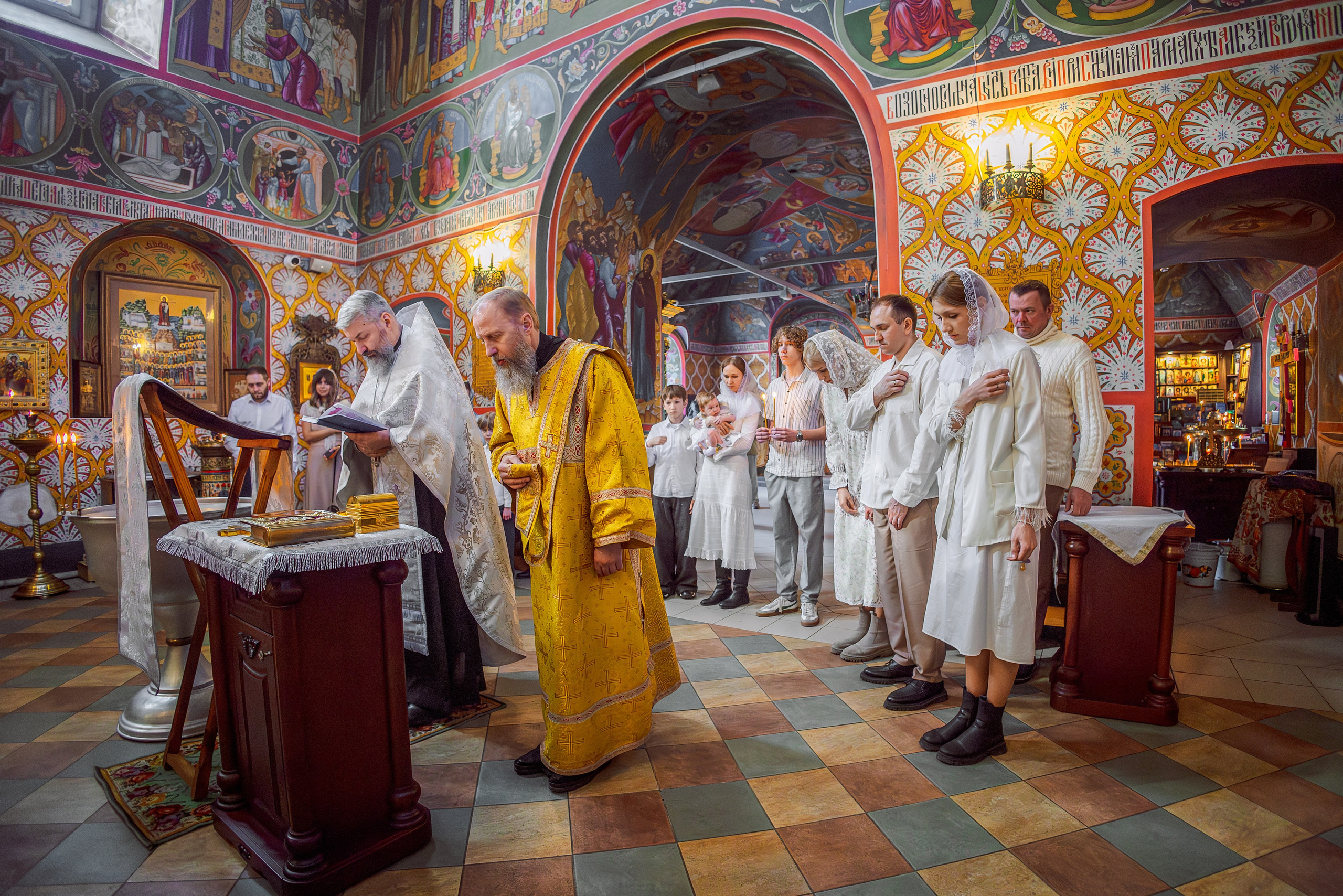 Вступление в веру. Александр Антонов. Профессиональный свадебный, репортажный фотограф в Москве, Подольске. Фото+Видео на любой праздник