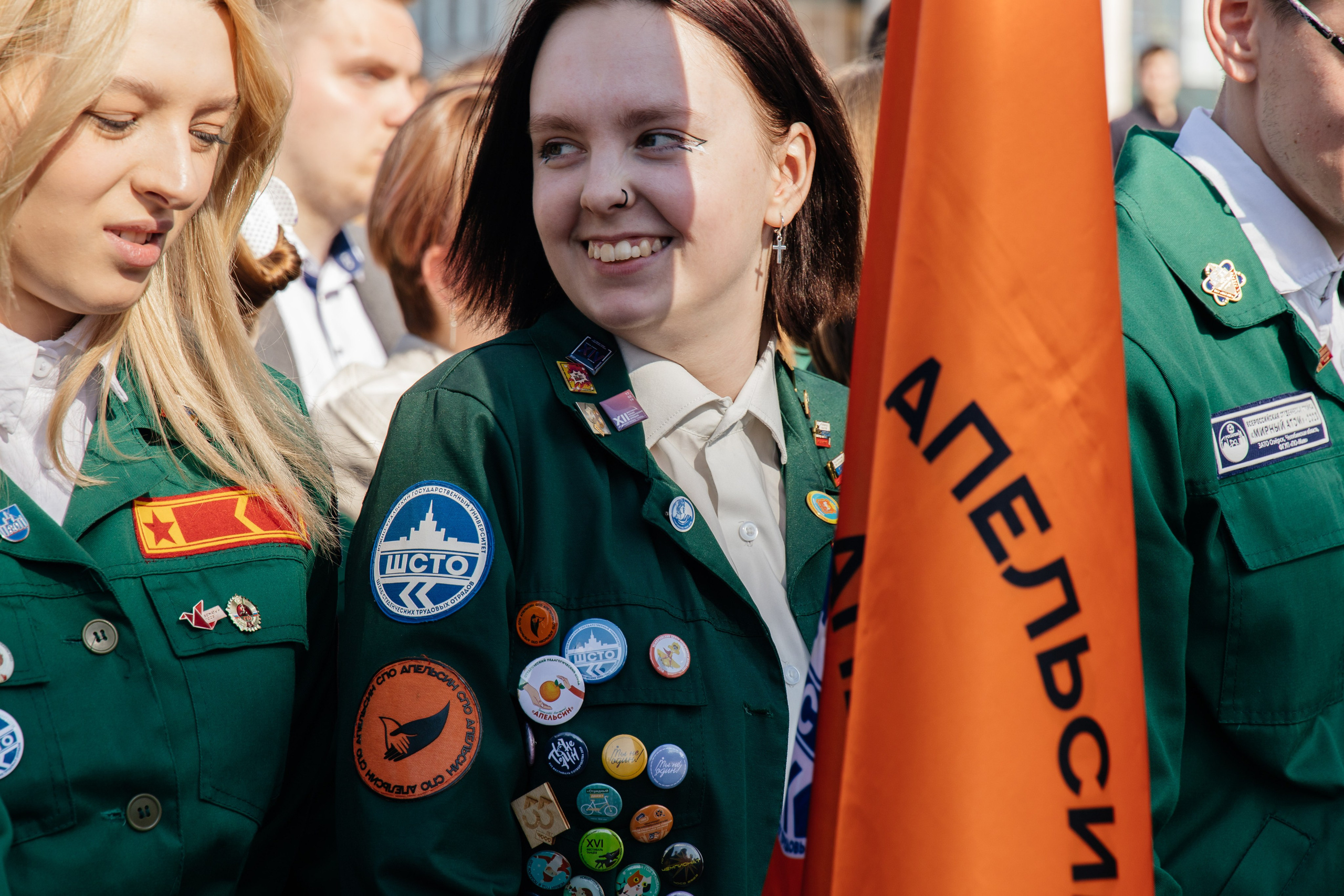 Открытие трудового семестра студенческих отрядов Челябинской области. Фотограф Елена Балакина (Челябинск)