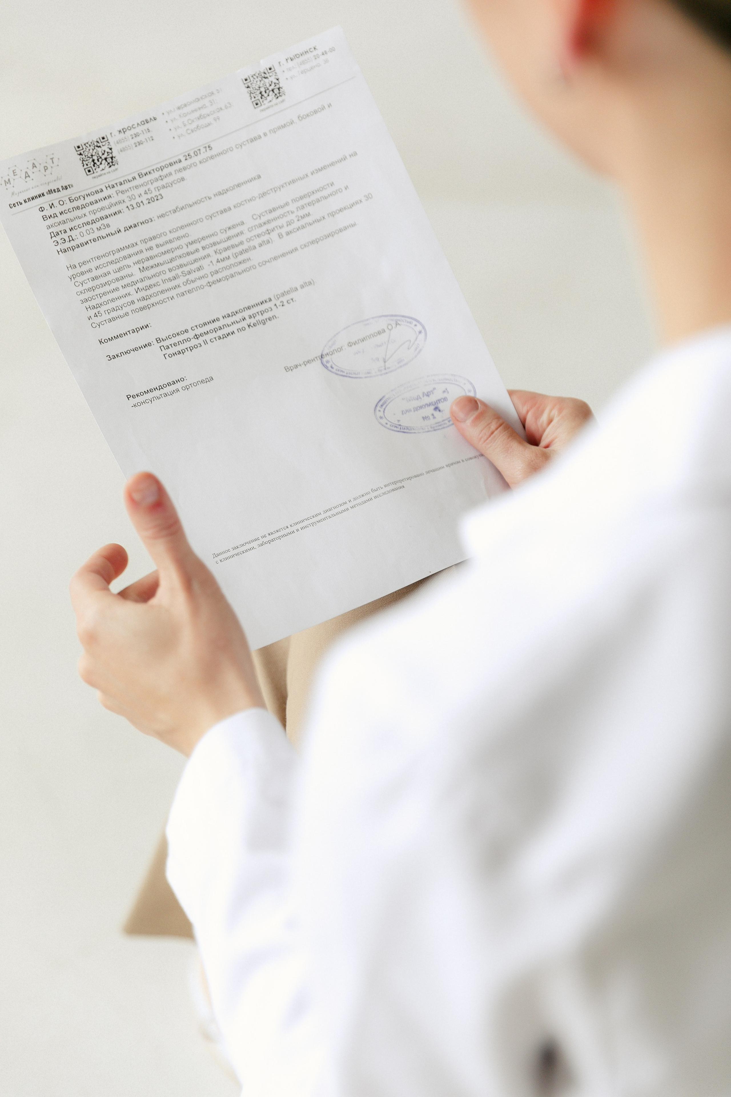 Контентная съемкка для врача-травматолога Таисии Аксеновой. Фотограф г. Москва и Ярославль