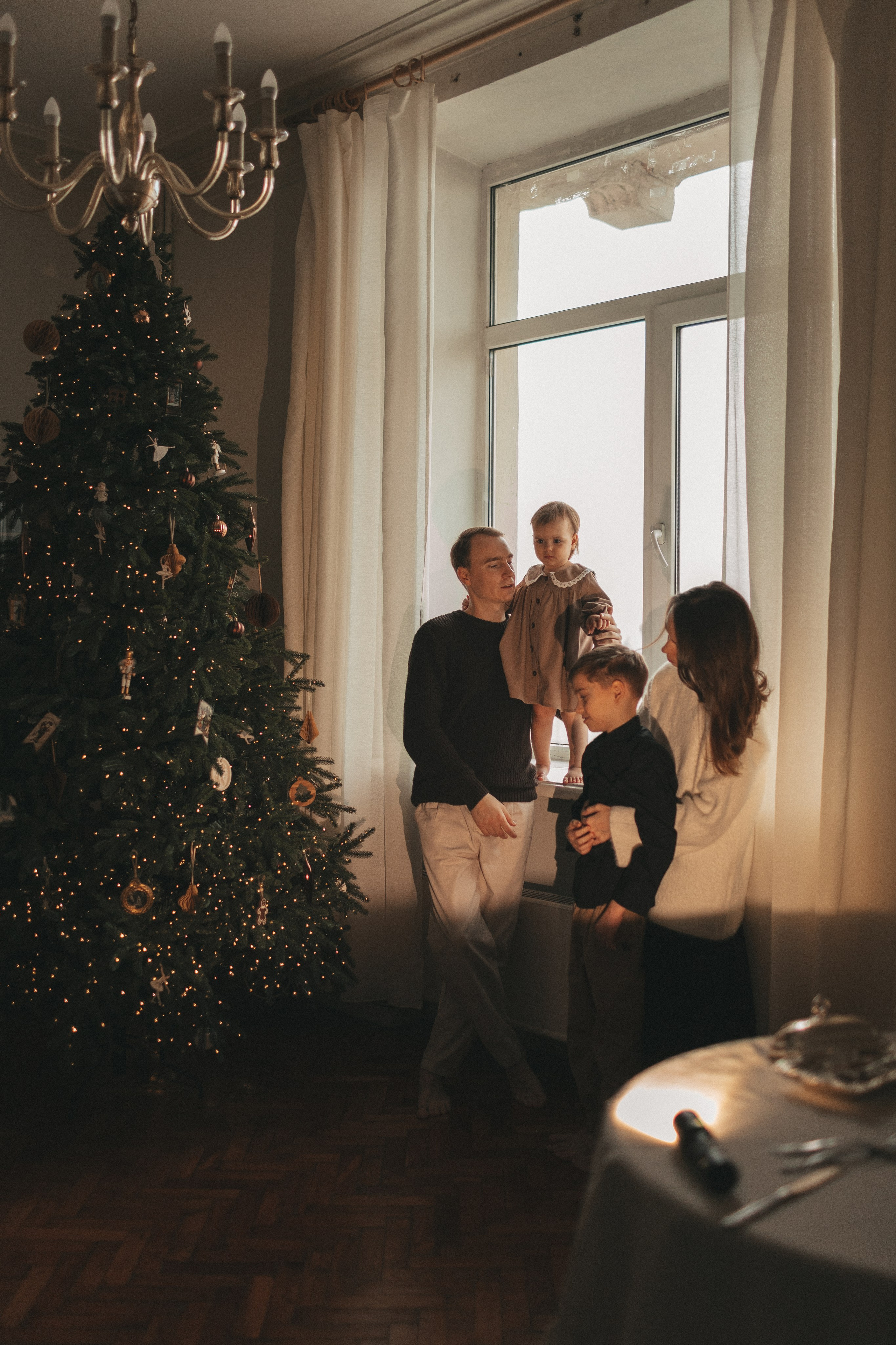 Новогоднее волшебство. Семейный фотограф в Москве