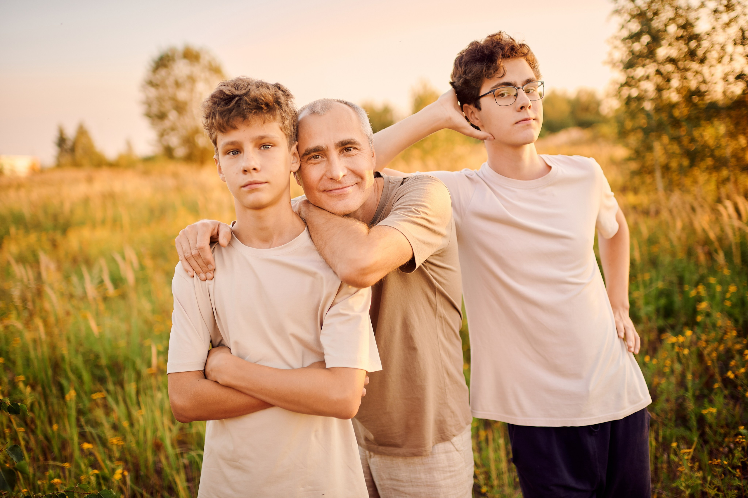 НА ЗАКАТЕ | НАСТЯ, ВИТЯ, МАША, ЛЕША и ЖЕНЯ. Свадебный и семейный фотограф РИТА БОЧКАРЁВА