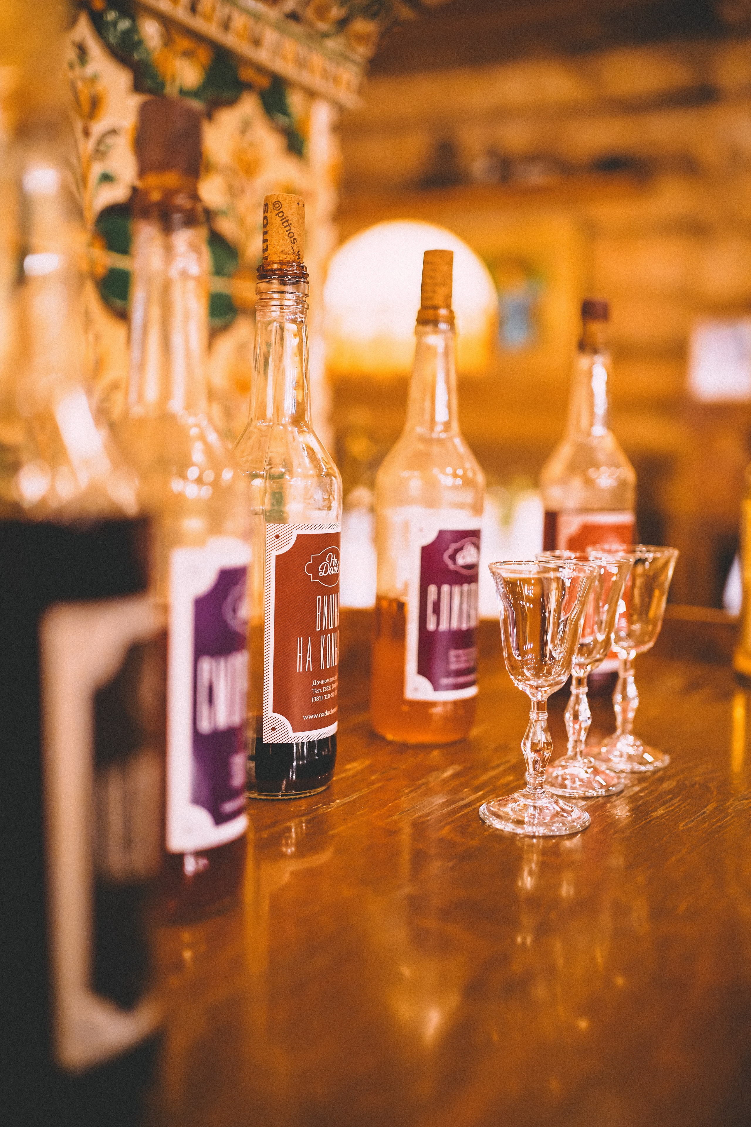 Съемка для ресторана «На Даче». Главная