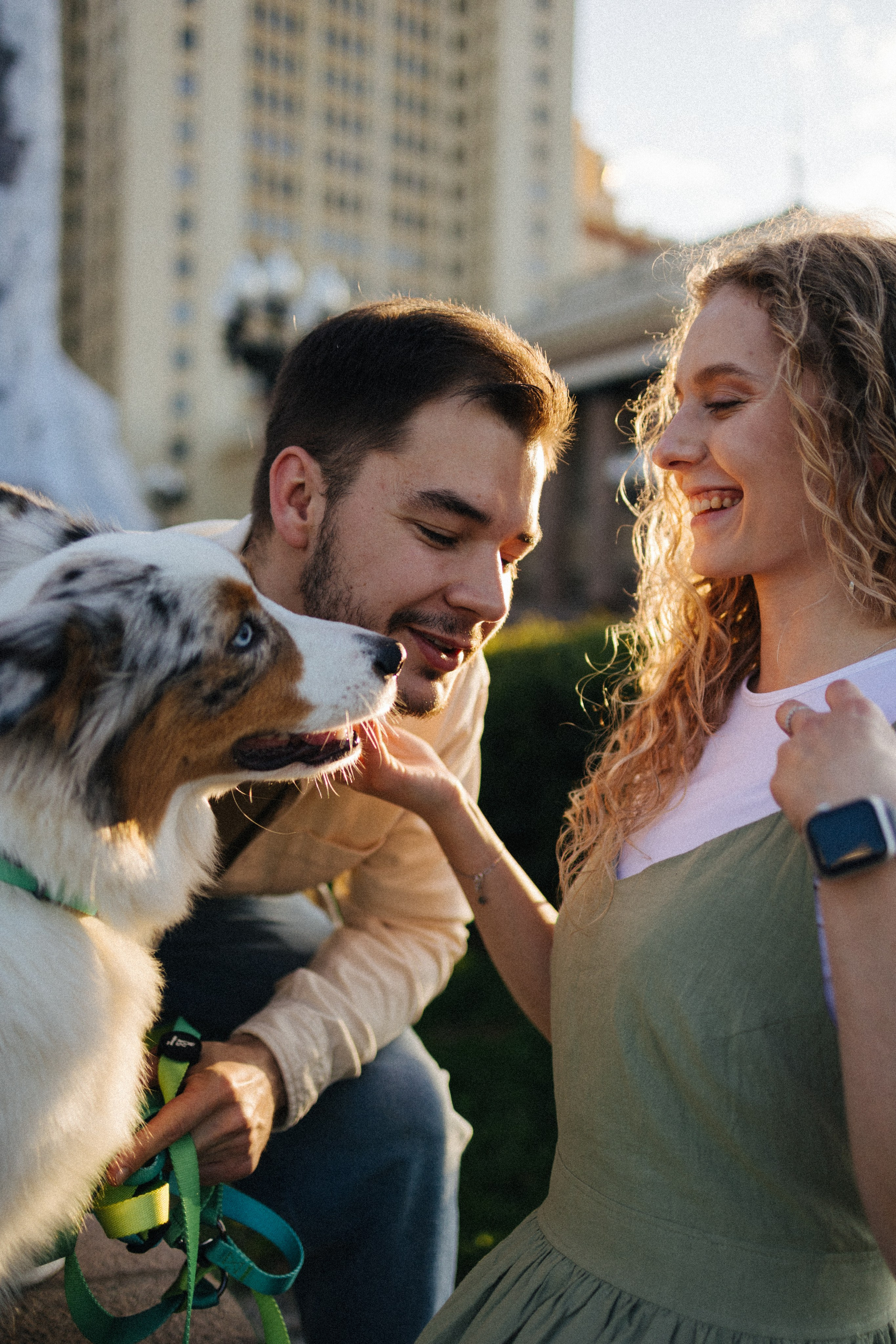 Настя, Влад и Лэйк. Фотораф — анималист Мария Шистка