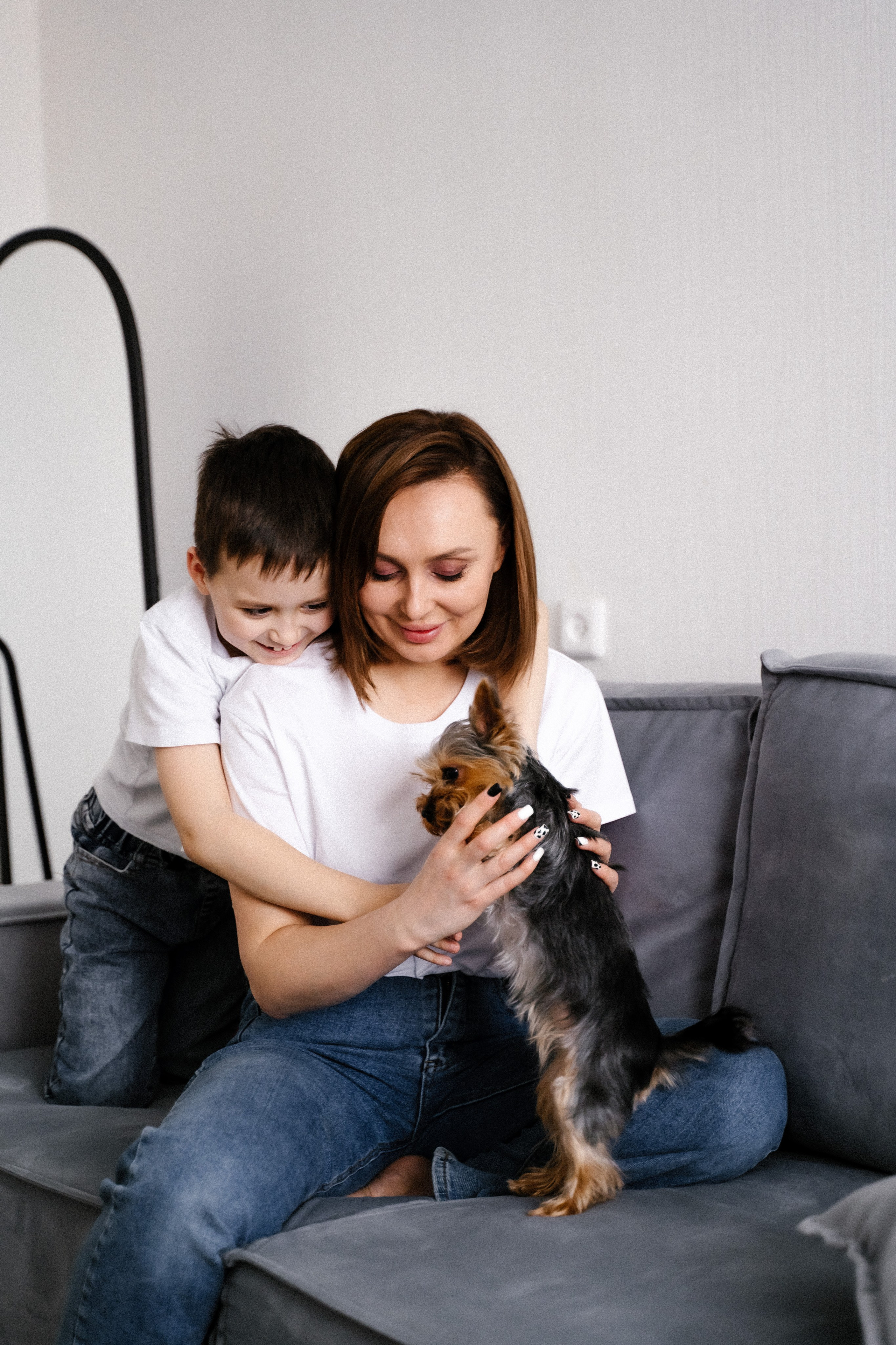 Мама с сыном