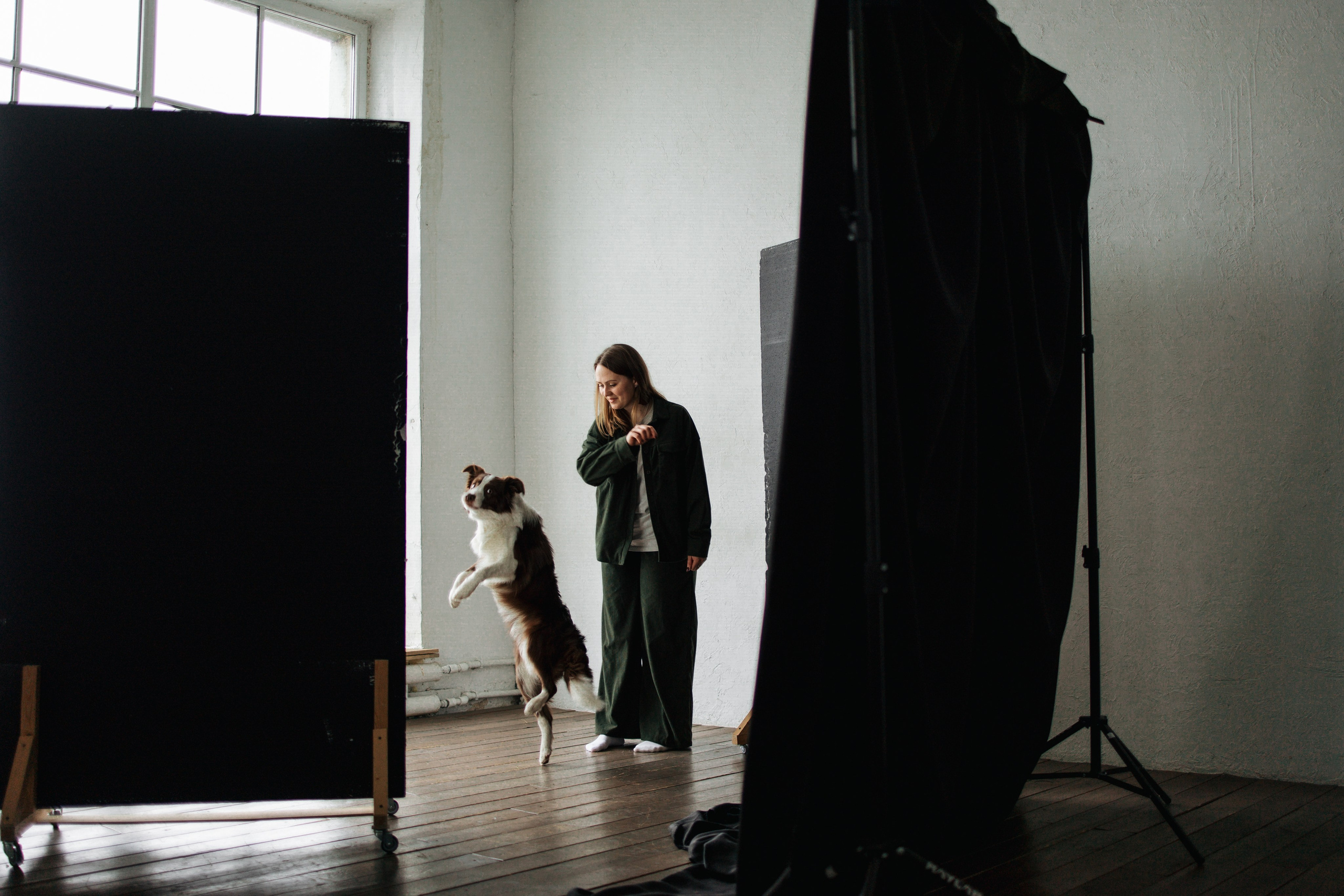 Настя и Симба. Фотограф — Анималист | Санкт-Петербург