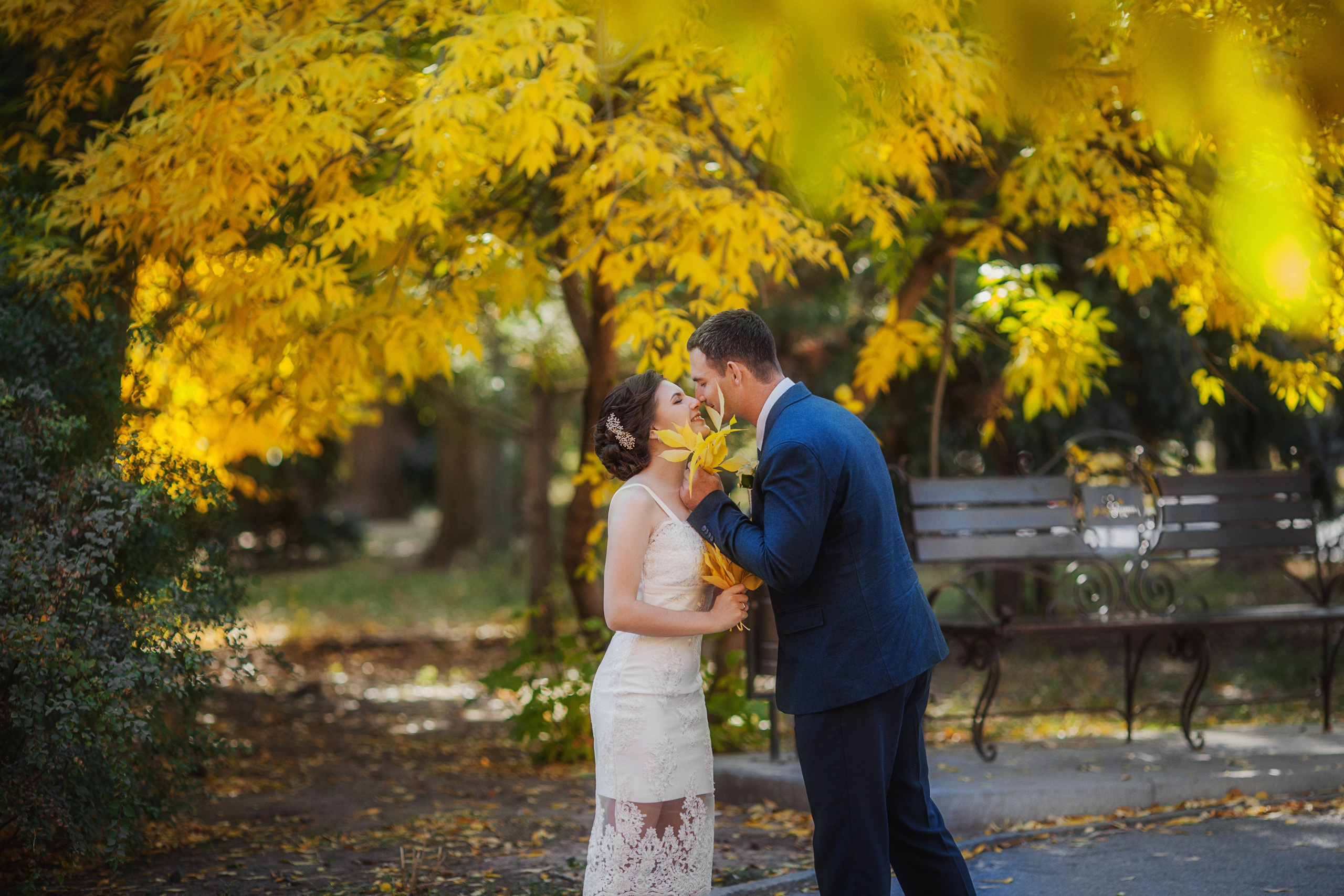 Свадебная фотосессия. Фотографы в городе Волгограде — Людмила Агеева и Алексей Околелов