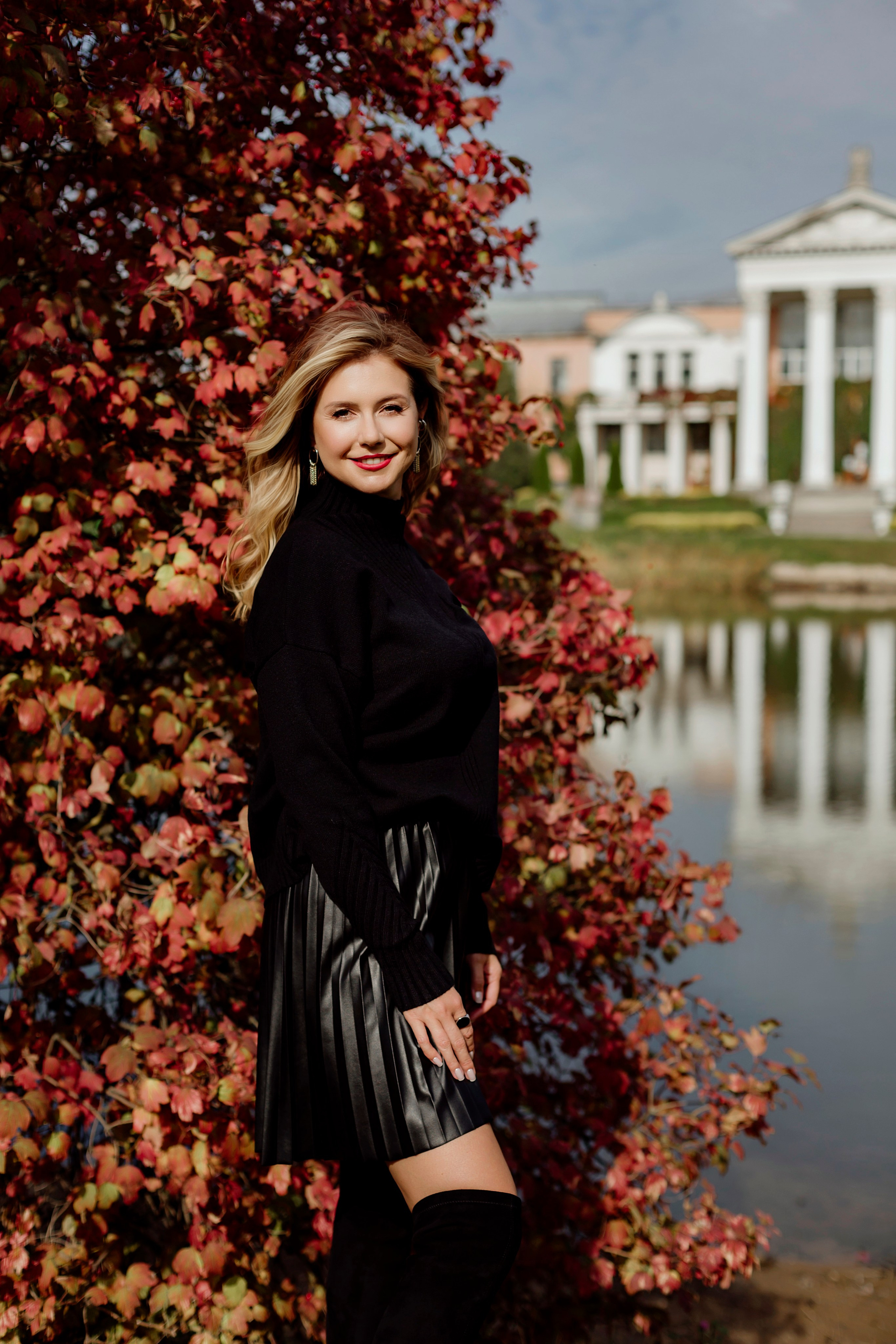 Фотосессия в парке. Деловая и Бизнес съемка в  Москве Инесса Грушко