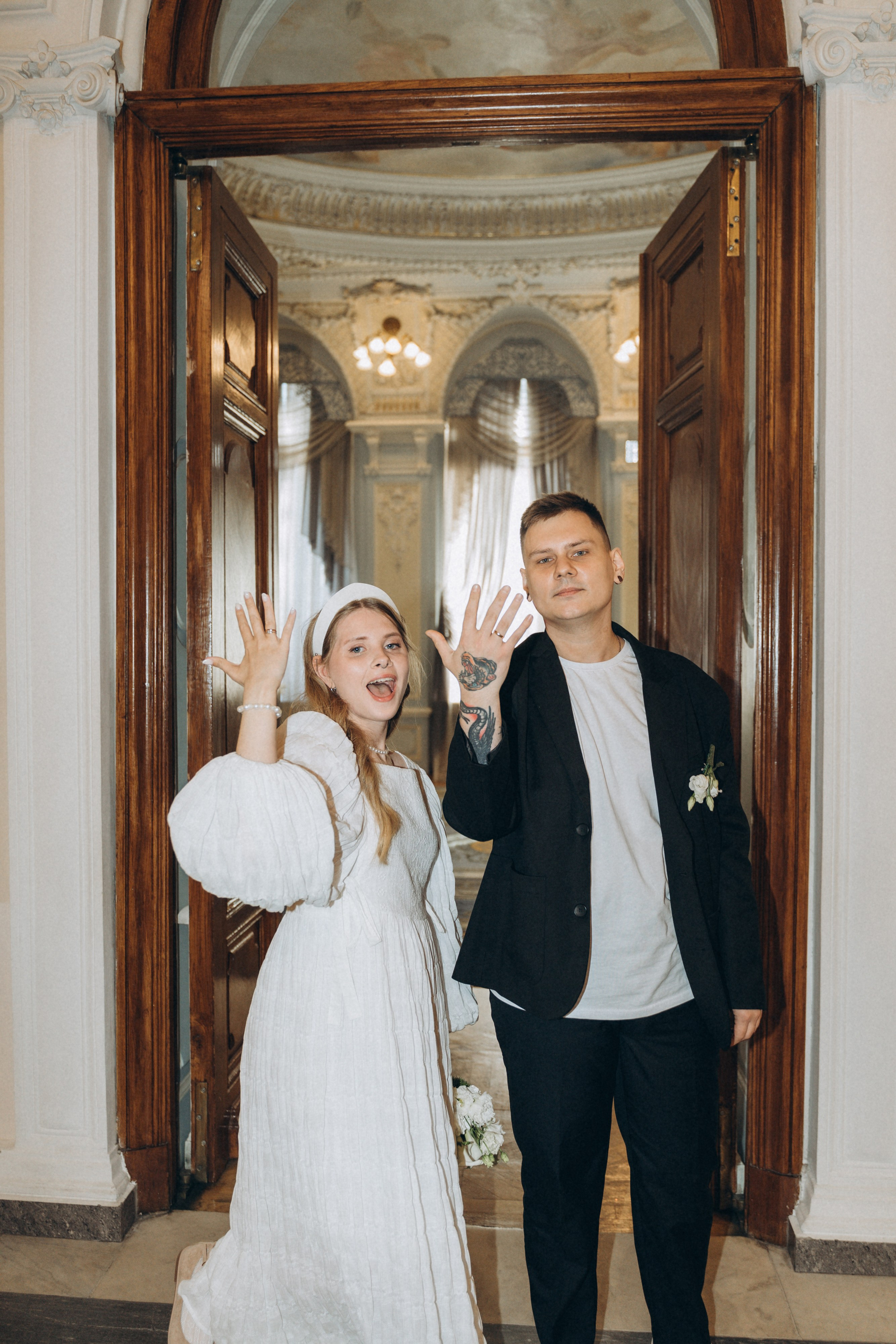 Любовь во 2-м Дворце Бракосочетания. Фотограф в Санкт-Петербурге — Лучина Екатерина