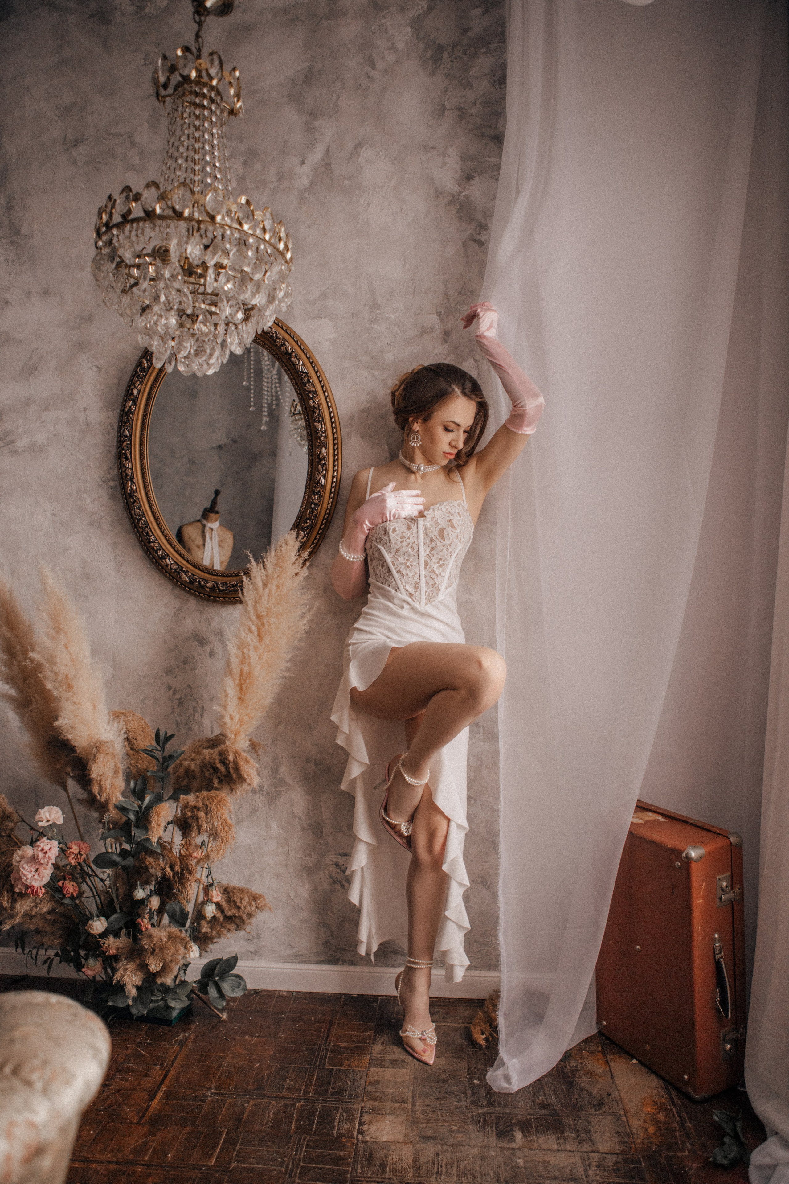 Надя Винтажная фотосессия. Фотограф в Москве Ольга Сатони