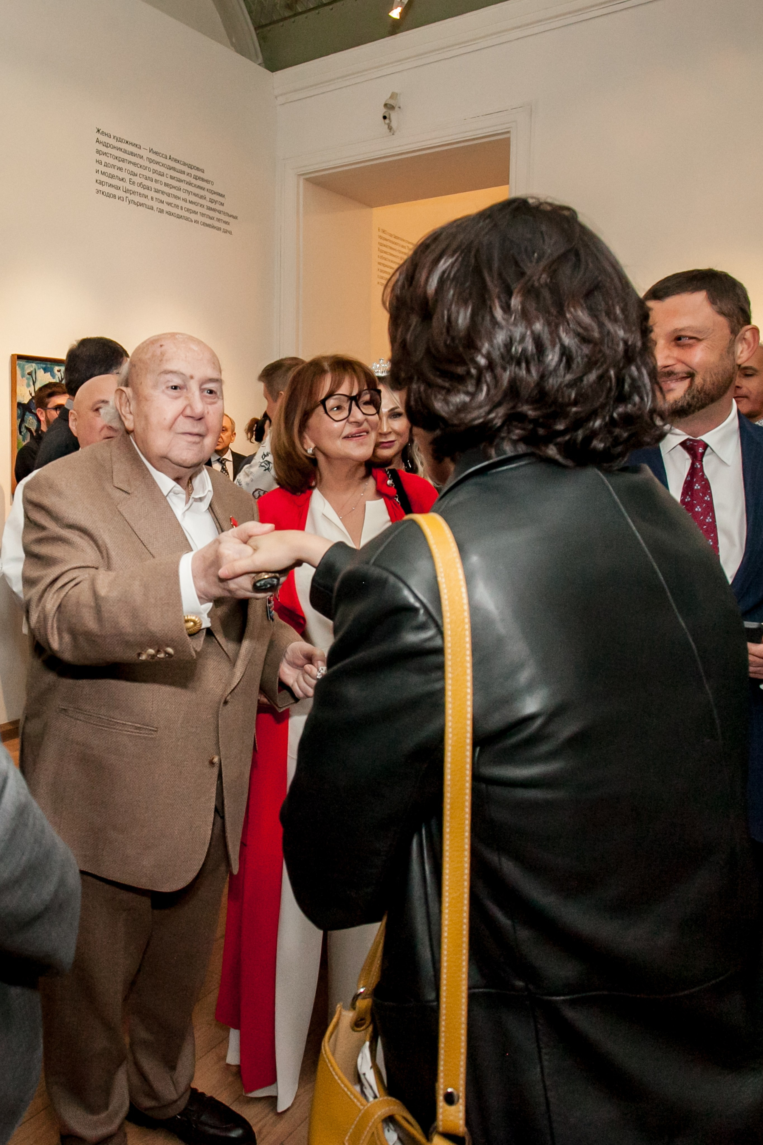 Открытие выставки Зураба Церетели. Art photographer Nino