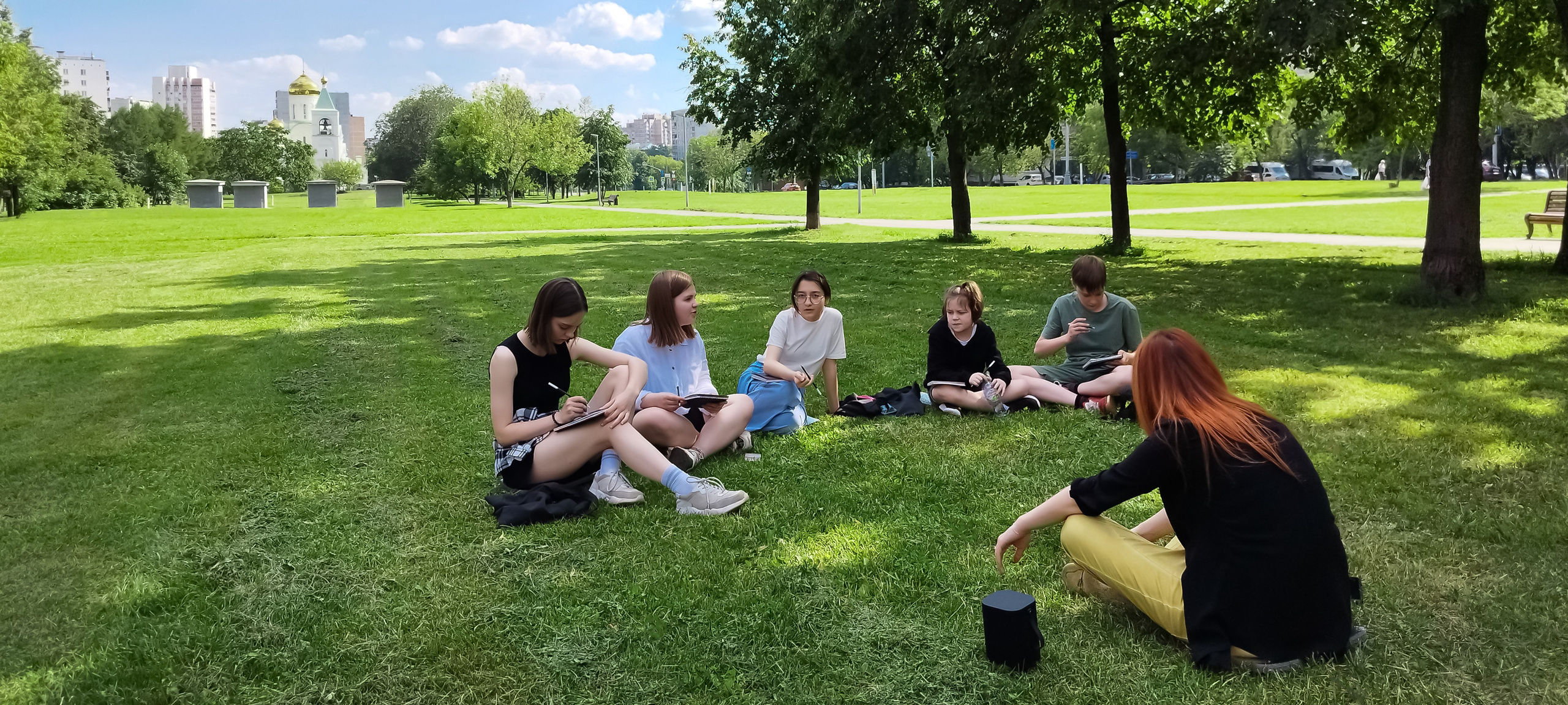 Пленэр для детей: рисуем на свежем воздухе