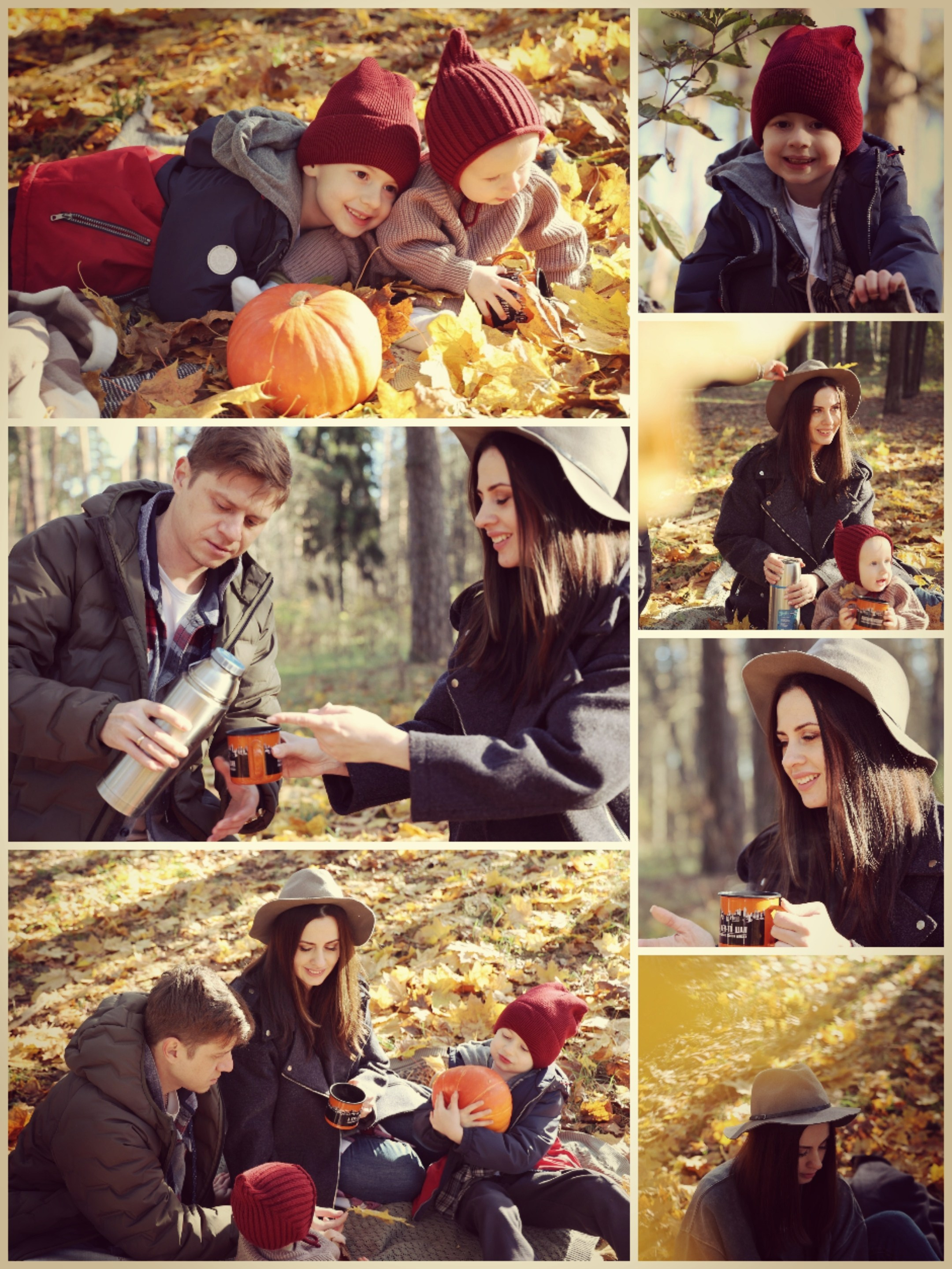 Семейная фотопрогулка в лесу осень 2024 г. Фотограф для маркетплейсов, фотоуслуги в Жуковском Татьяна Марсуверских