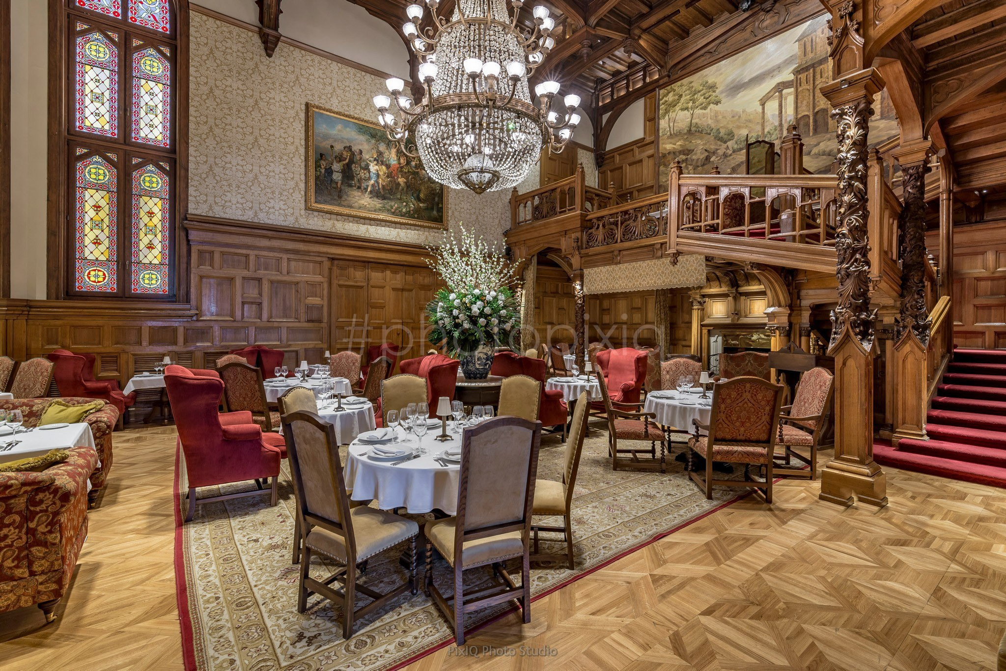 Фотосъёмка ресторана ЦДЛ. Интерьерная съёмка и виртуальные туры — Интерьерный фотограф Кузнецов Сергей (photopixiq)
