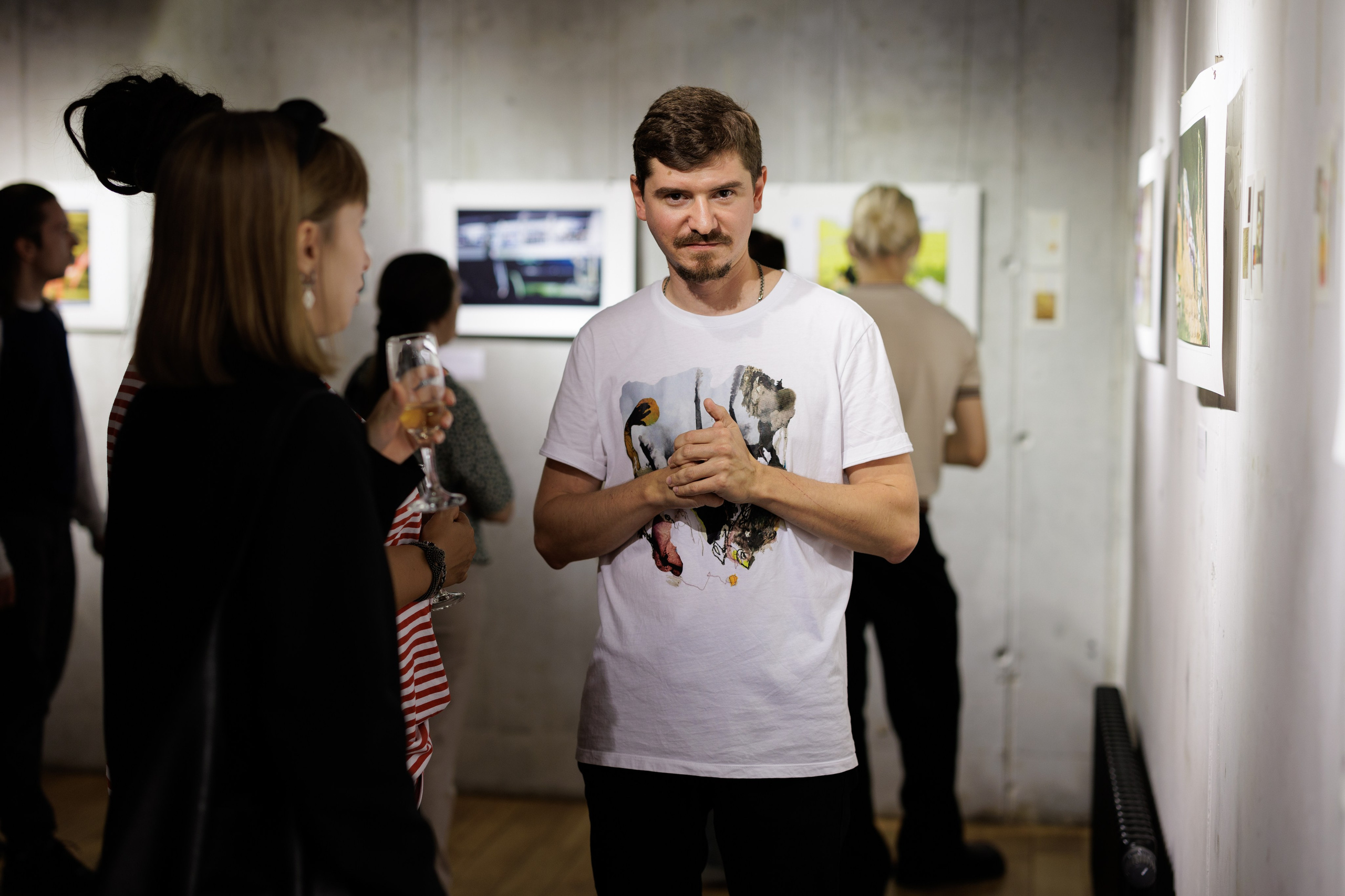 Открытие выставки художника Олега Даутова в Камерном театре. Фотограф в Воронеже Галина Фурсова