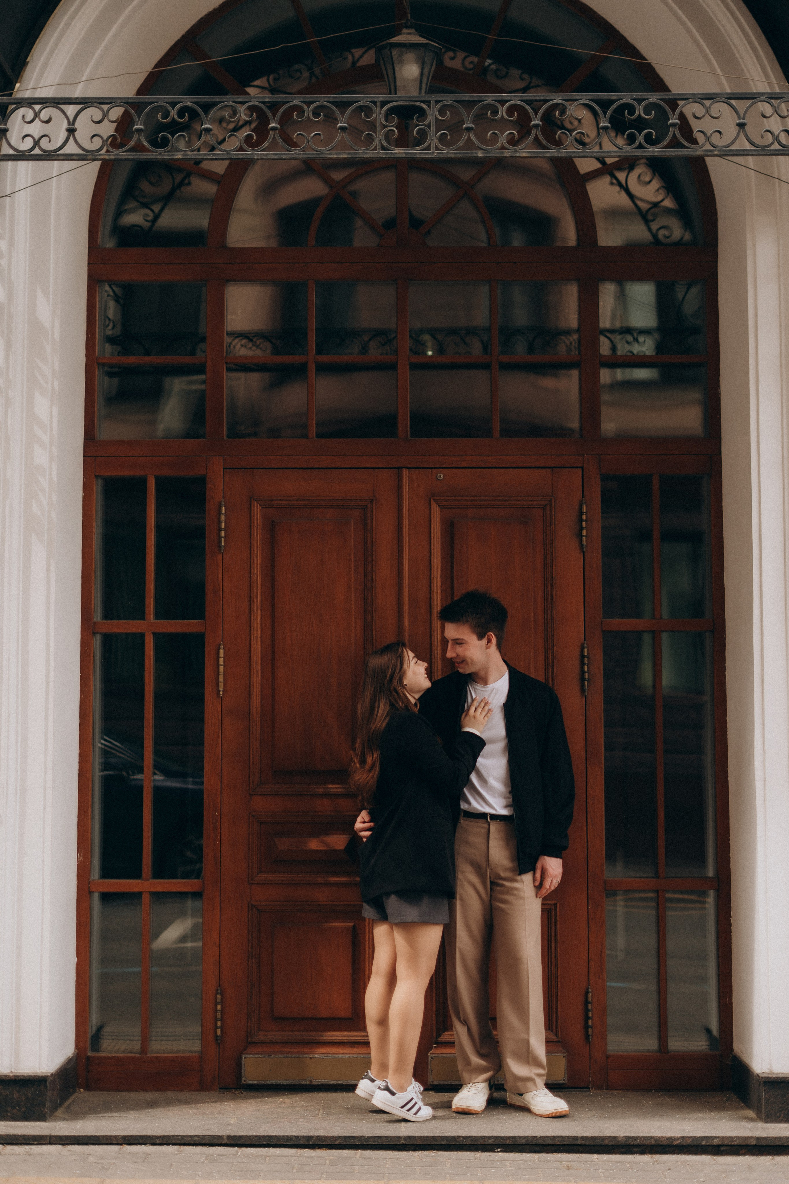 Юля и Даня | Прогулка по улицам Москвы. Фотограф Москва Виктория-Антуанетта