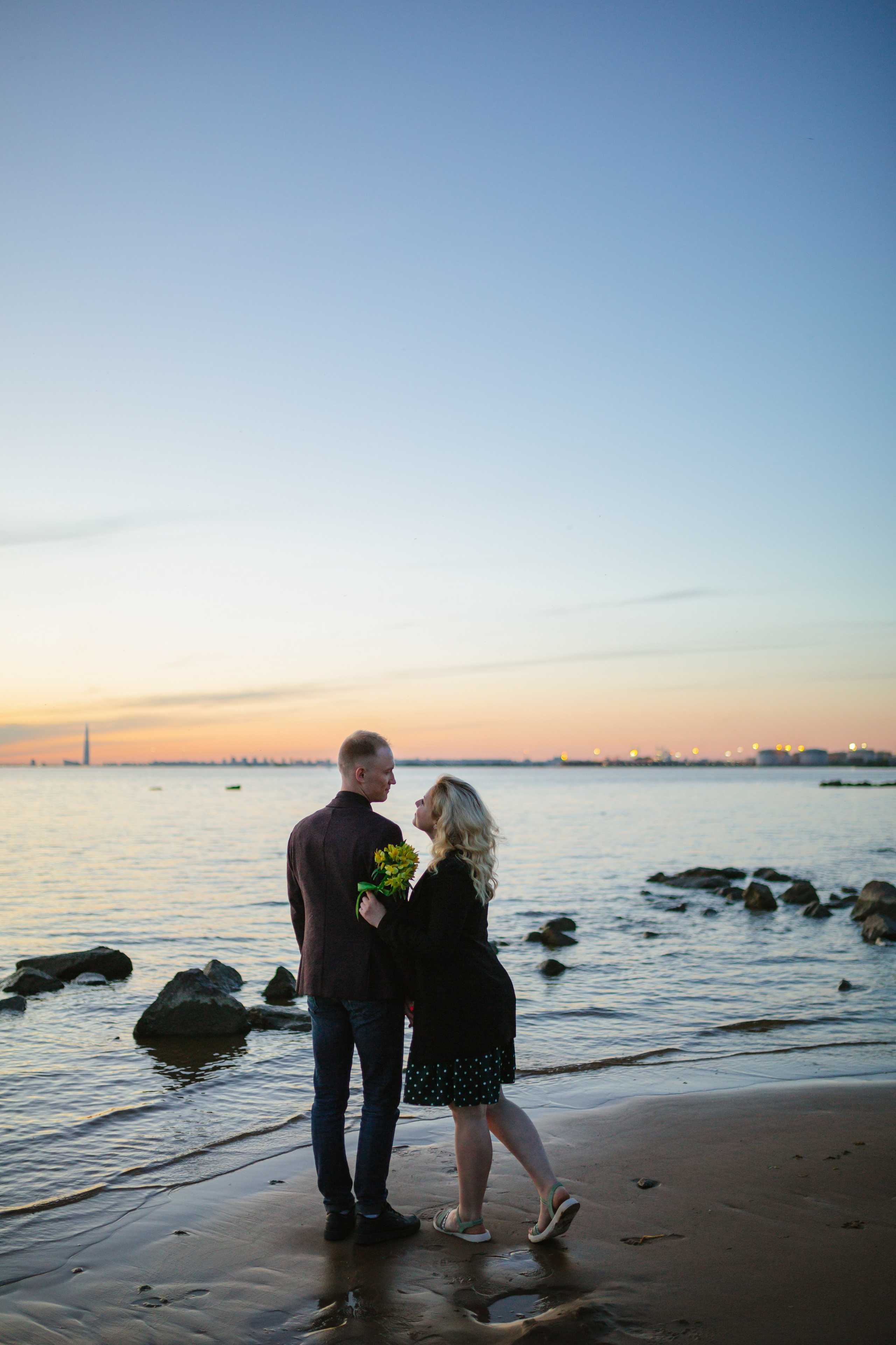 Love Story на пляже. Свадебный и женский фотограф в Санкт-Петербурге Муртеева Екатерина