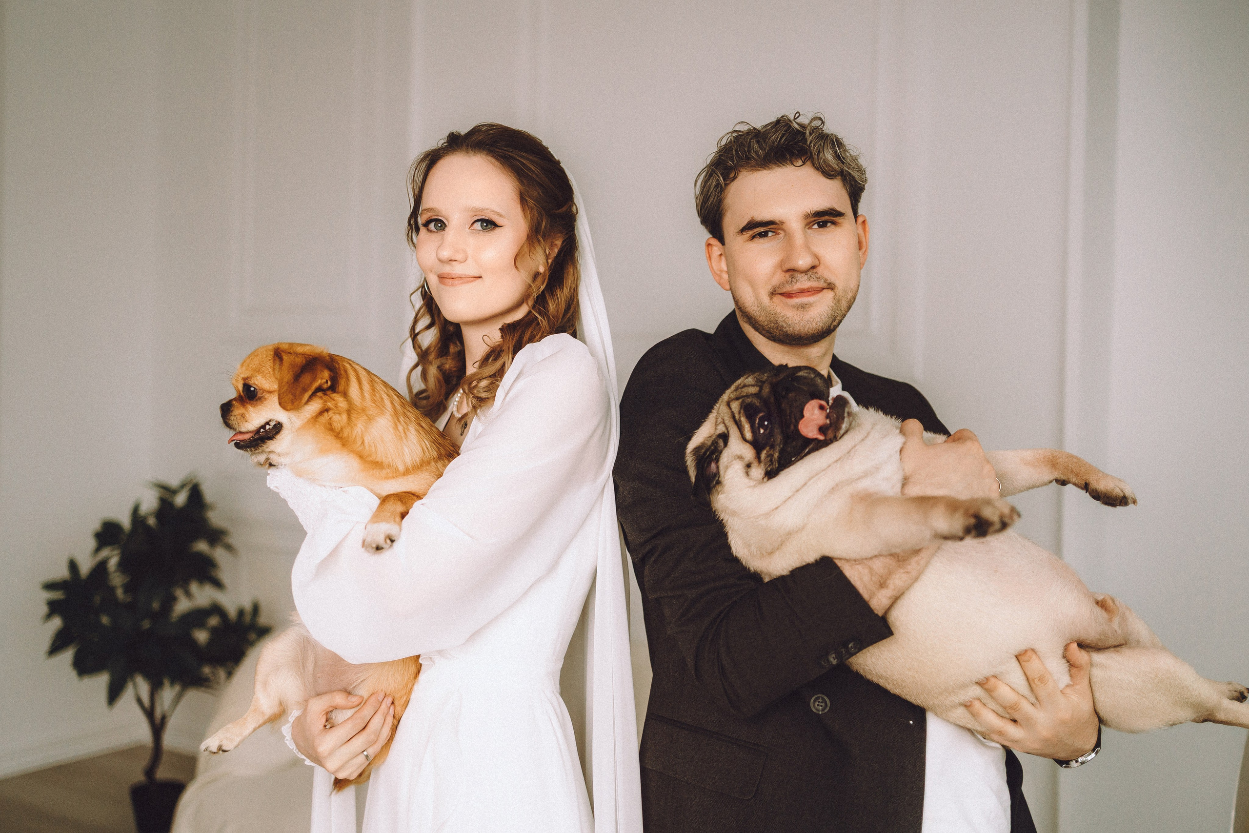 Денис, Василина, Гаврюша и Кнопка