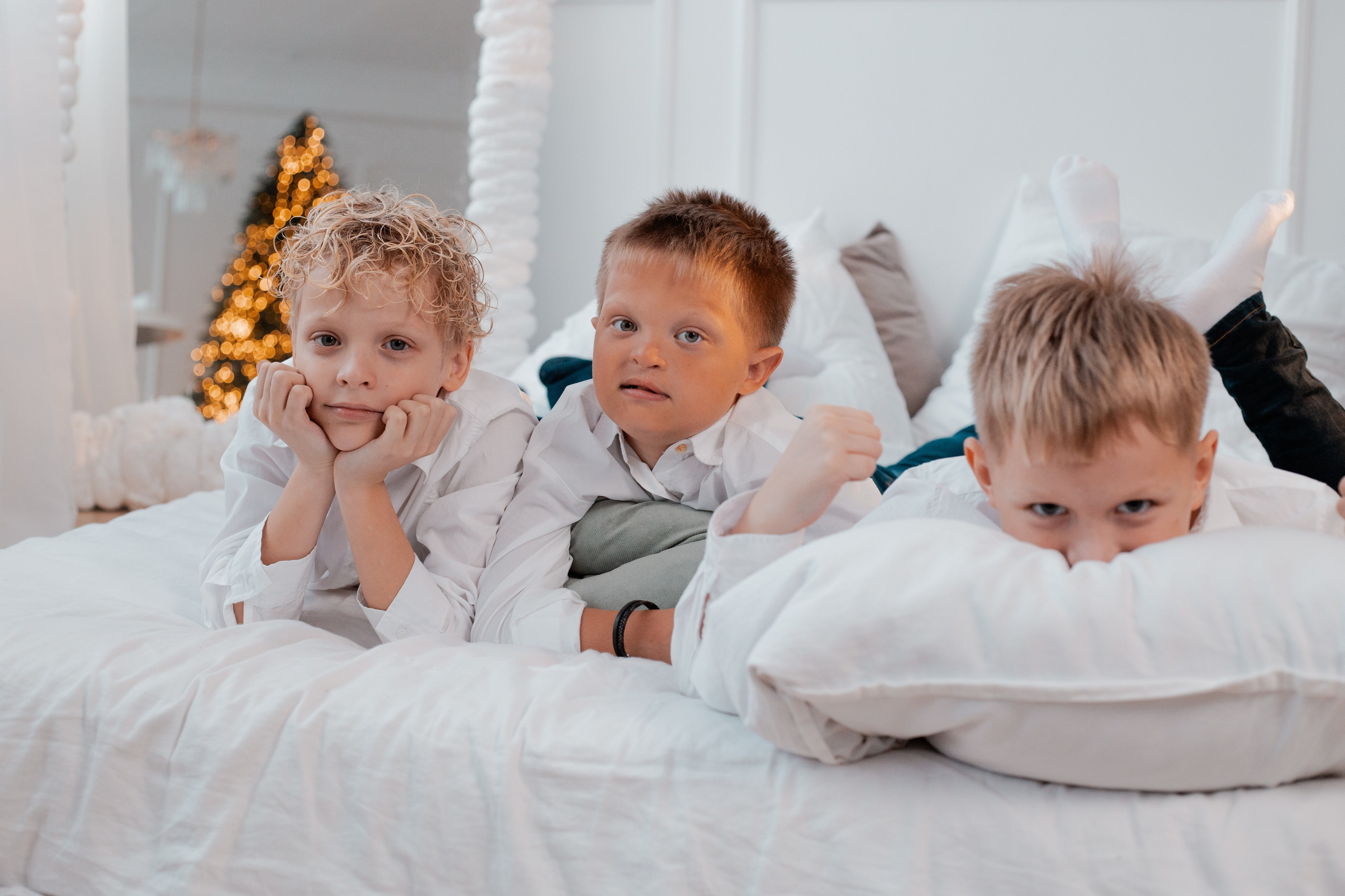 Инна с семьёй