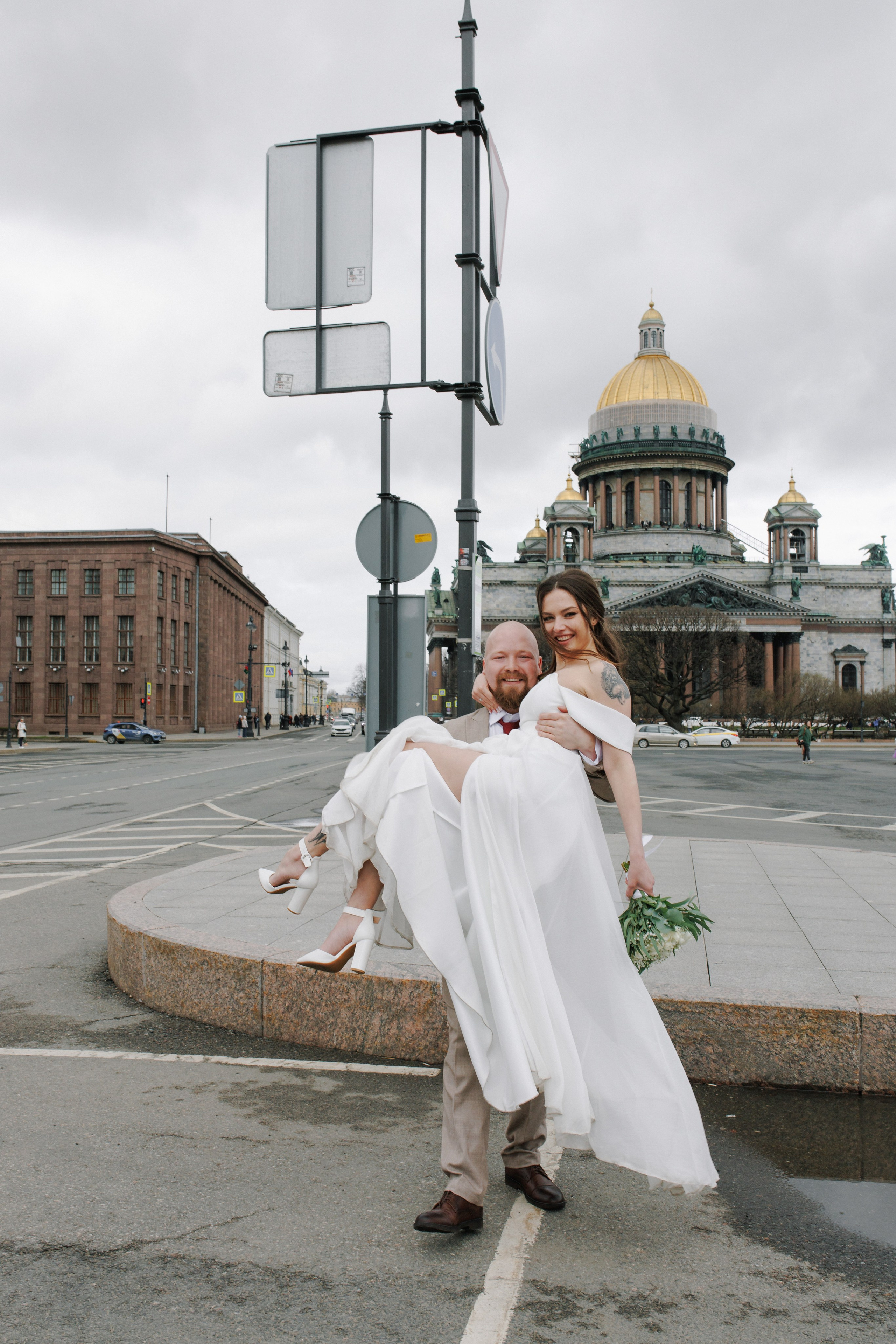 Два образа на этих снимках. Свадебный фотограф СПБ