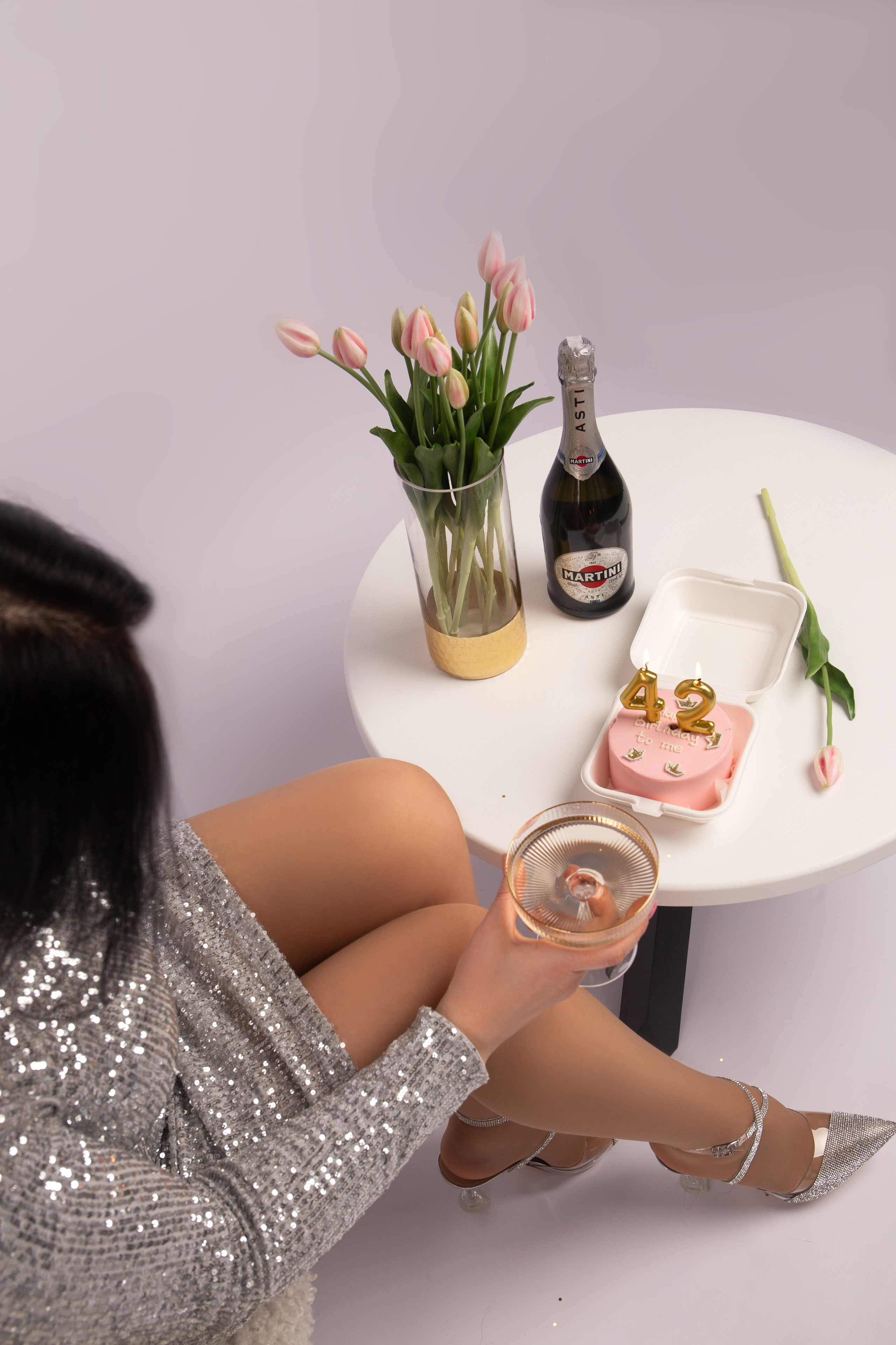 Студийные съёмки ко Дню Рождения. Фотограф Дмитров и МО Валентина Халикова