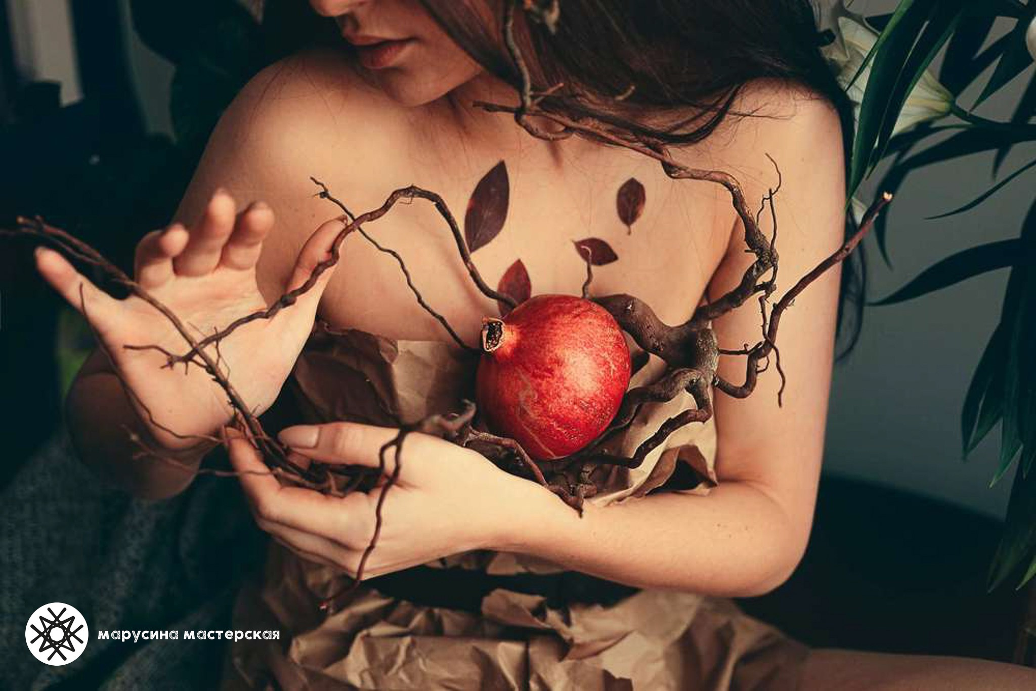 Творческая фотография, снятая в рамках зимней творческой практики, автор — Ирина Муксимова