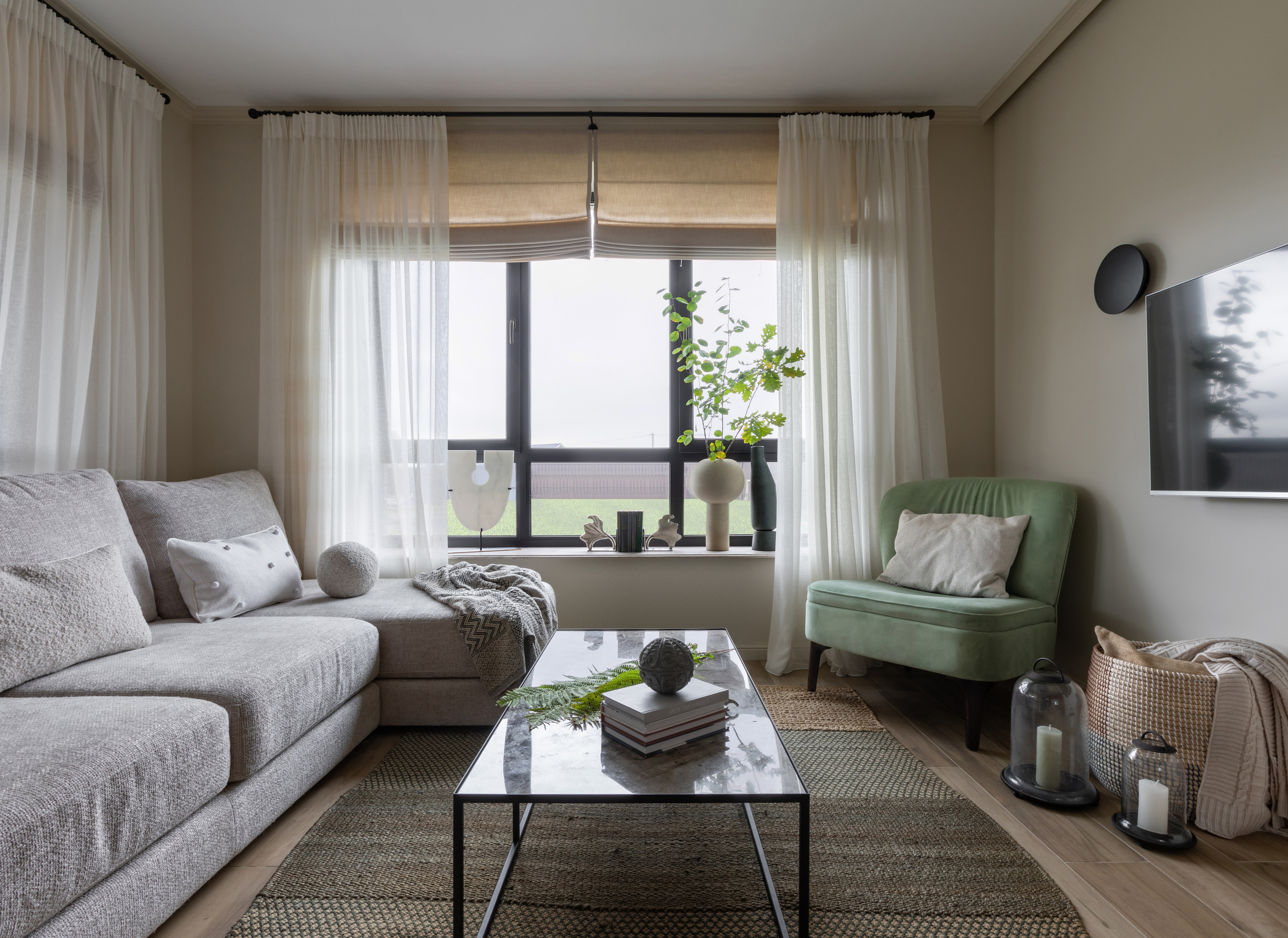 Небольшой дом с сауной в Подмосковье. Главная