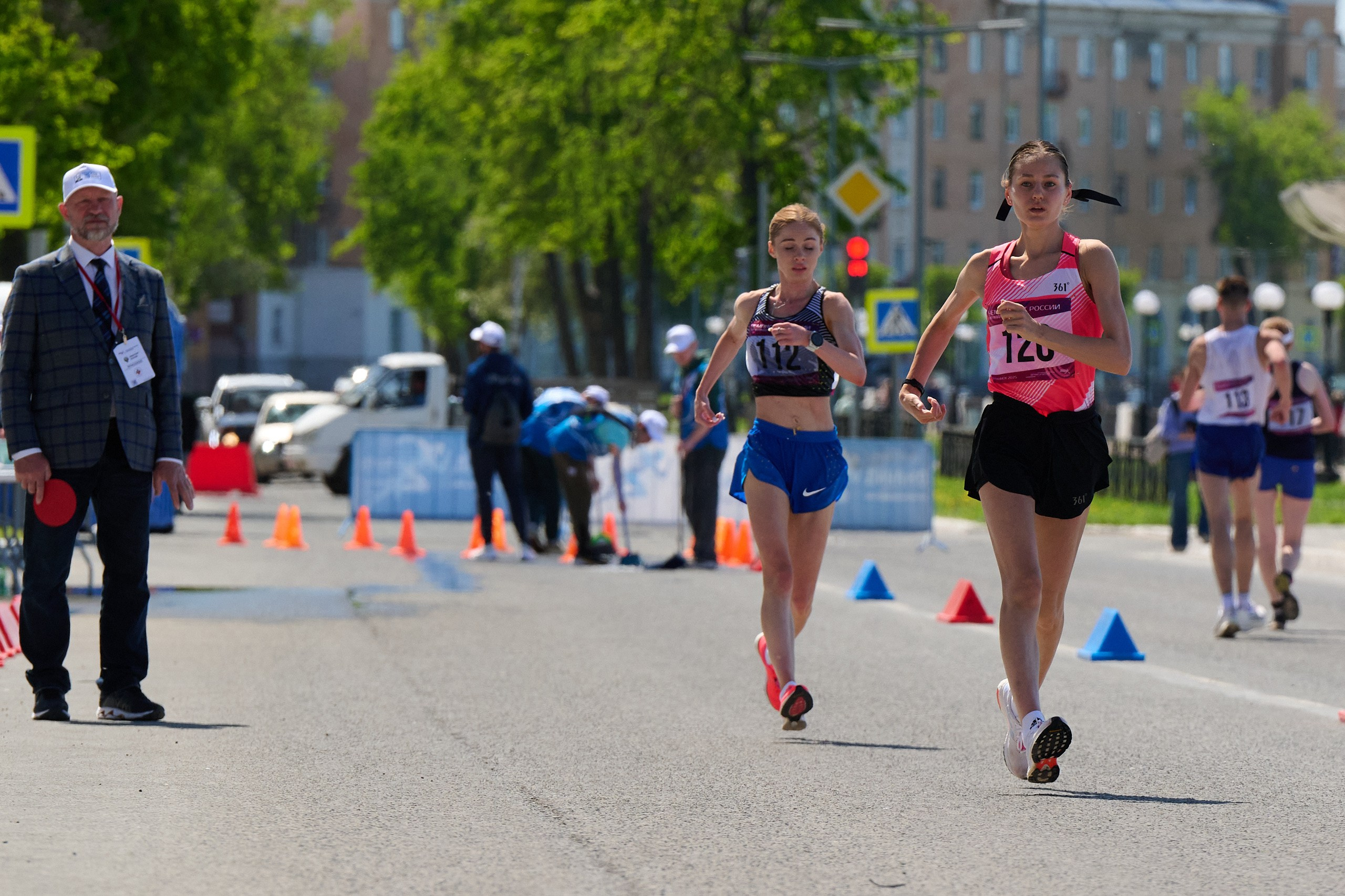 Чемпионат России по спортивной ходьбе 2025. Спортивный репортажный фотограф в Ижевске Сергей Мерзляков