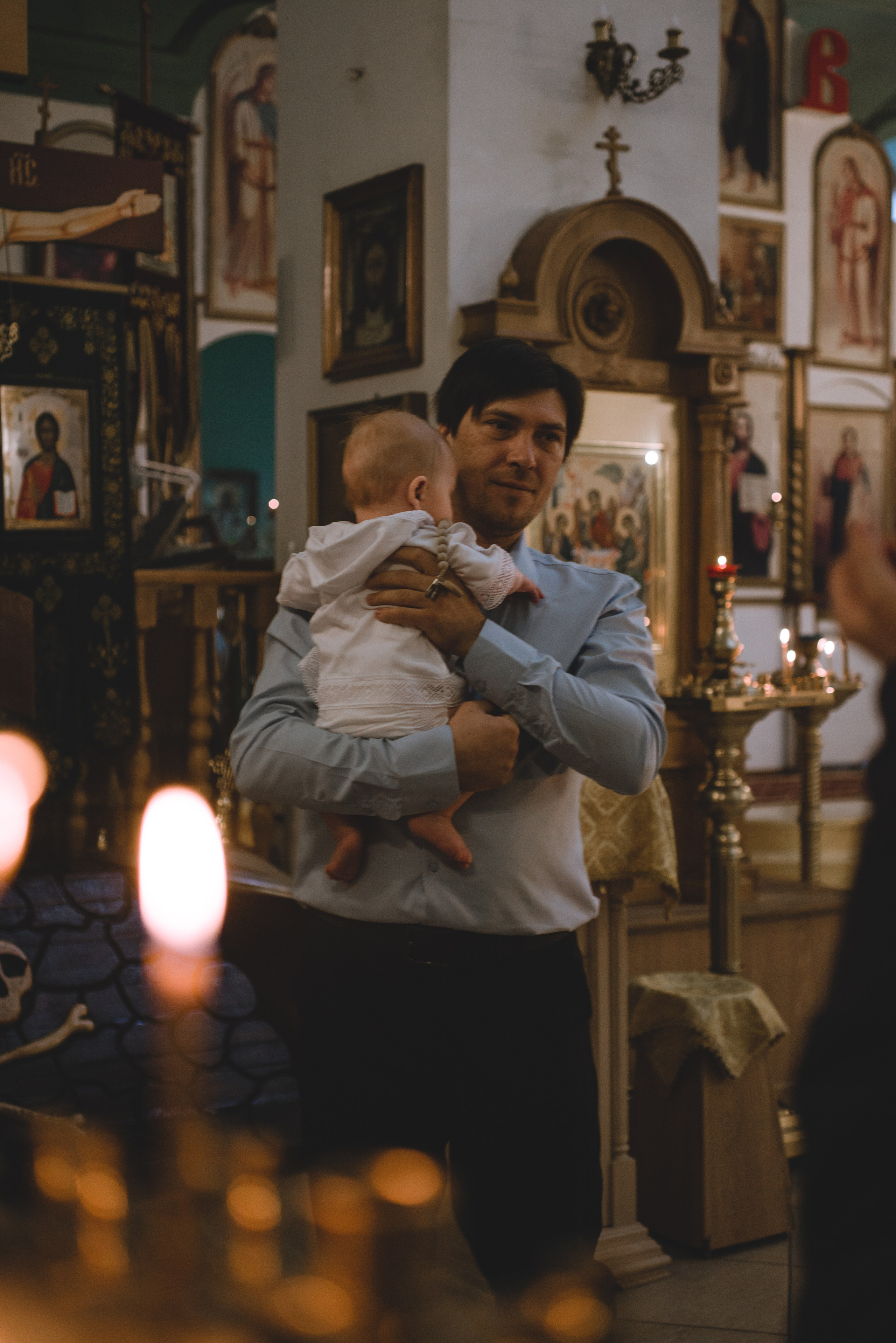 Крещение Константина. Фотограф Людмила Белова