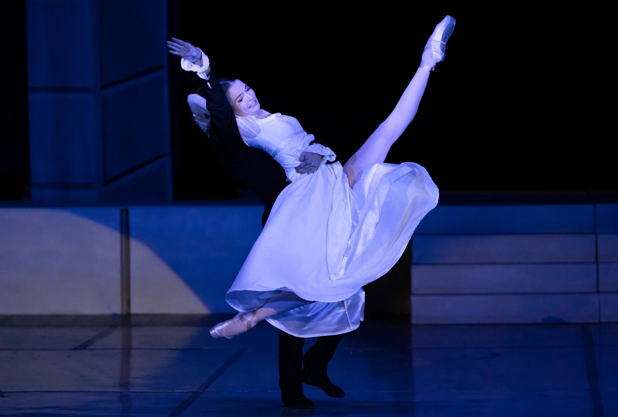 Сценическая репетиция «Пушкин. Сны после жизни» — балет Касатконой и Василёва. Балетный фотограф Москва Майоров Николай