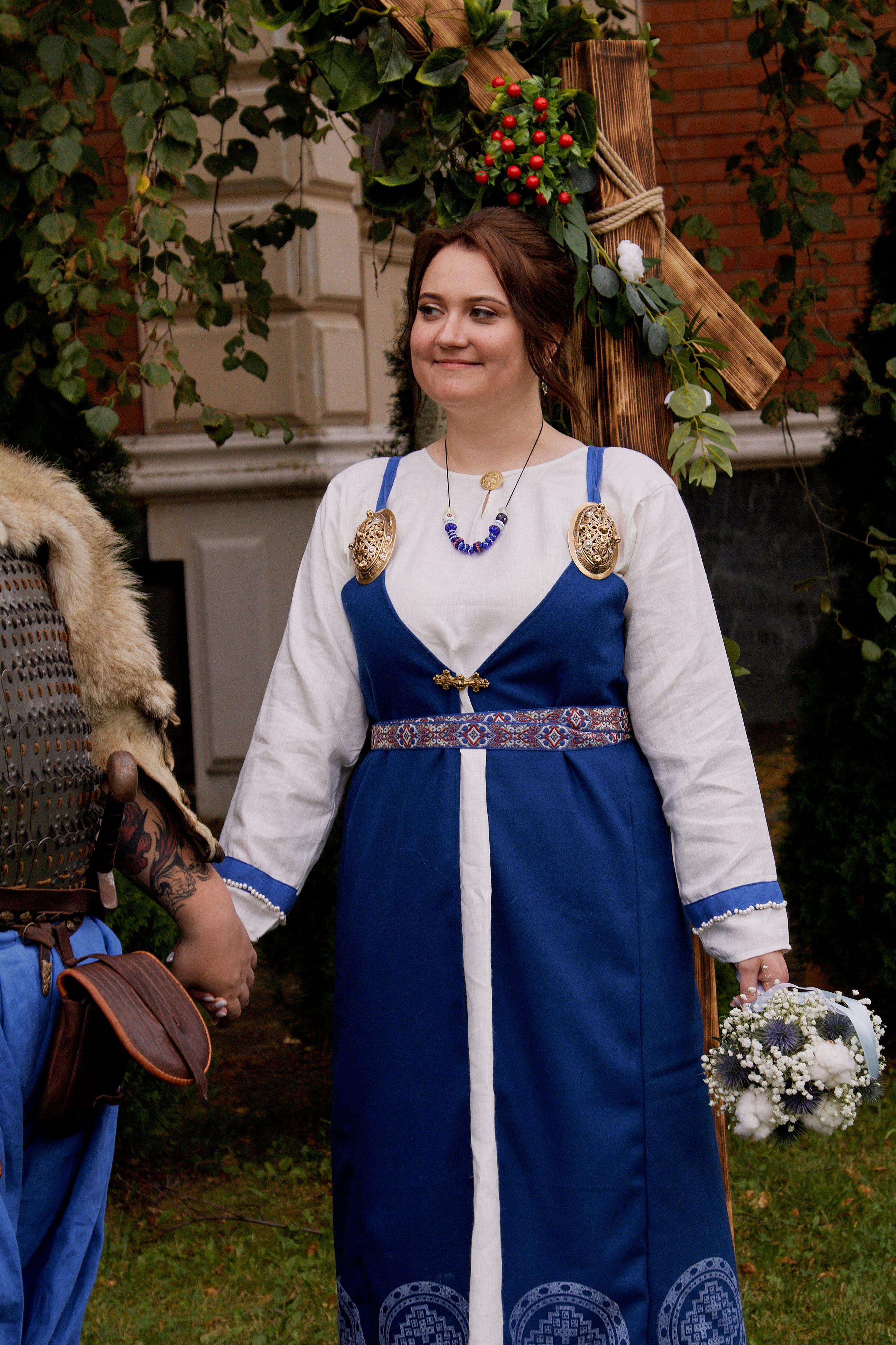 Юлия и Антон. Выездная роспись в стиле викингов. Фотограф лавстори Москва/МО Приятелева Ангелина