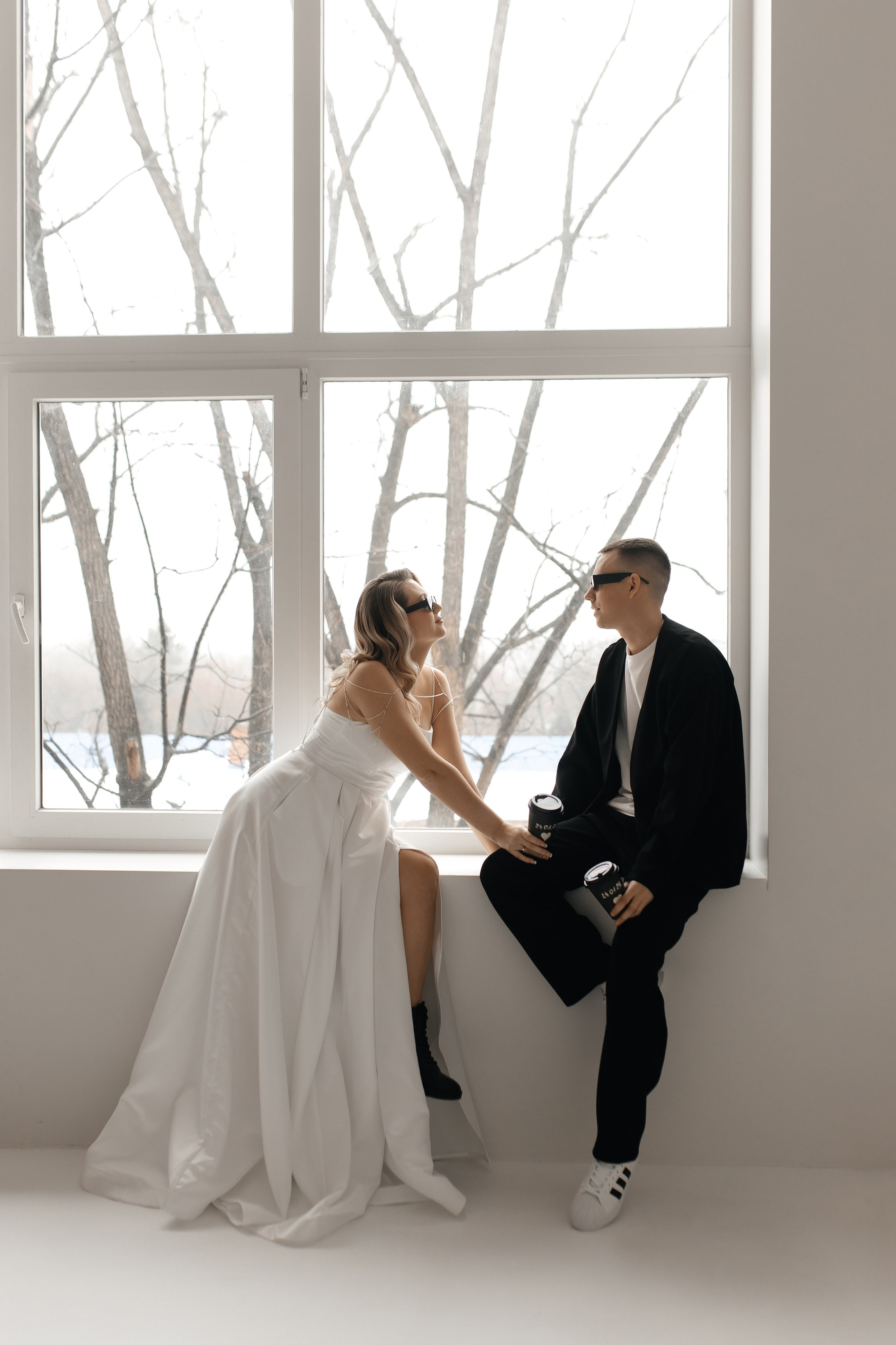 Свадебная серия в студии