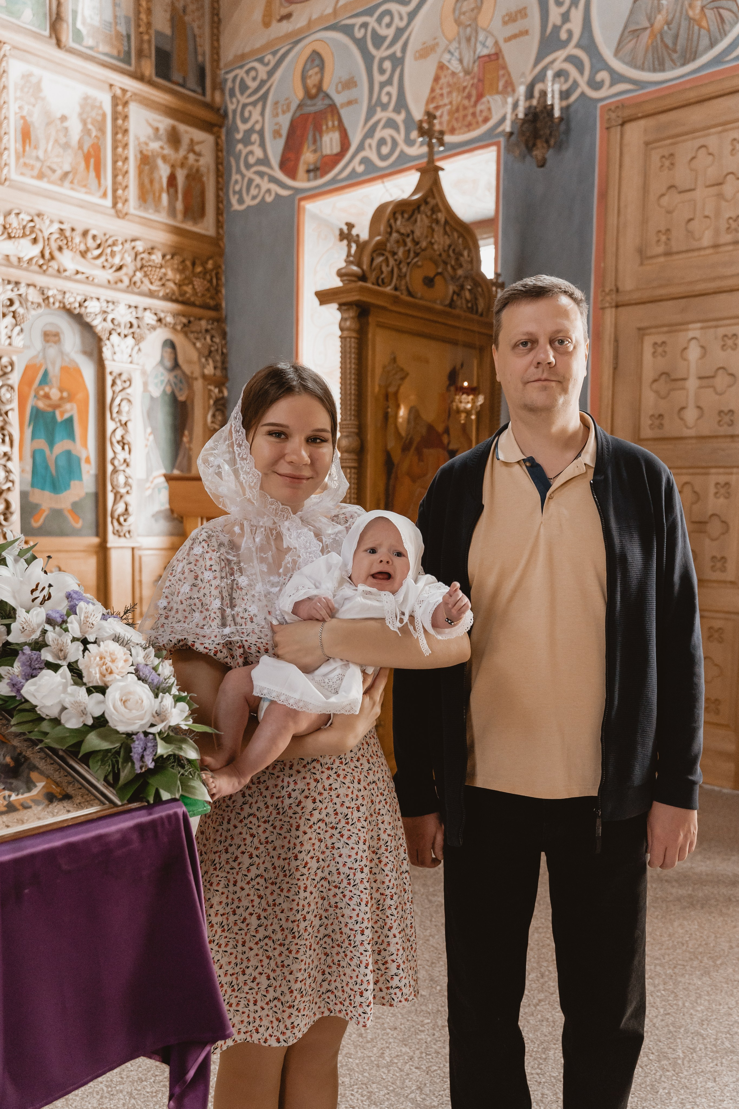 Крещение Таисии. Свадебный фотограф Юлия Копылова