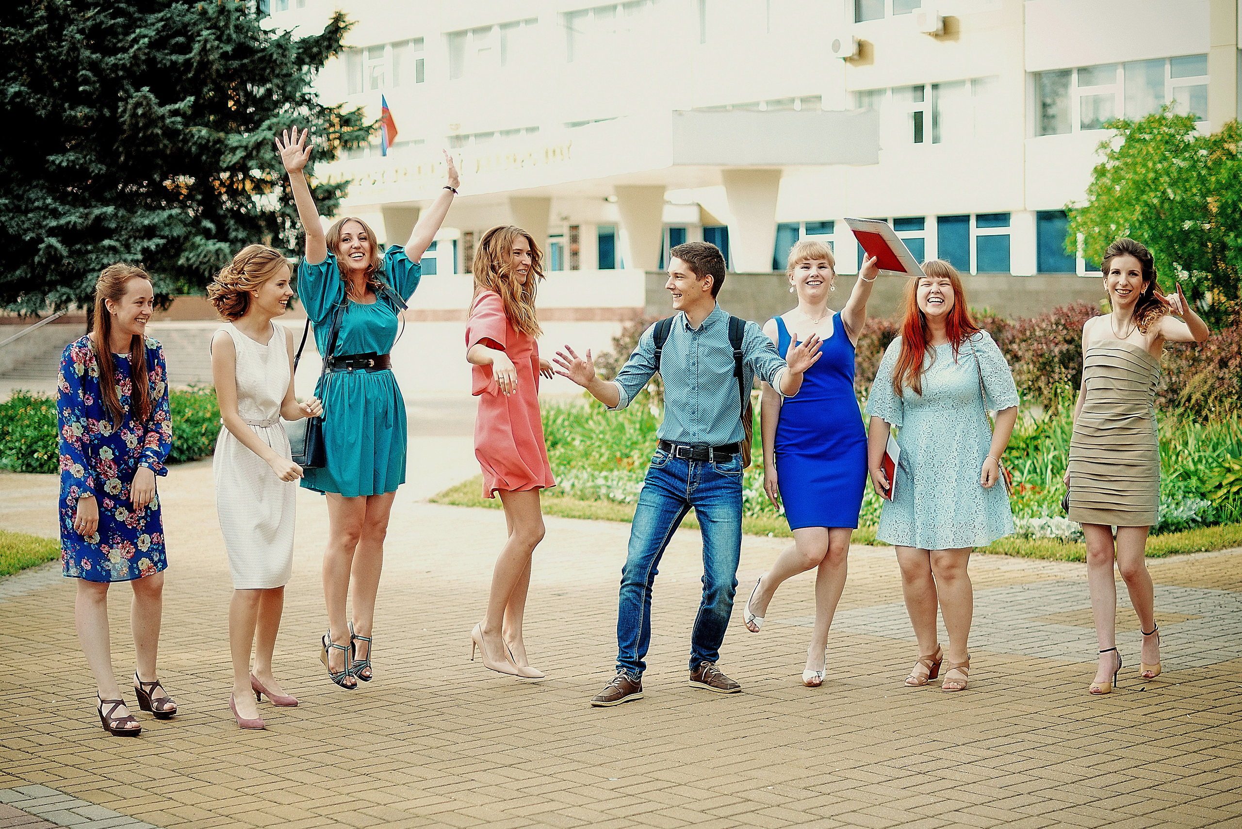 Выпускной БГТУ. Фотограф Галина Лисанова, г. Брянск