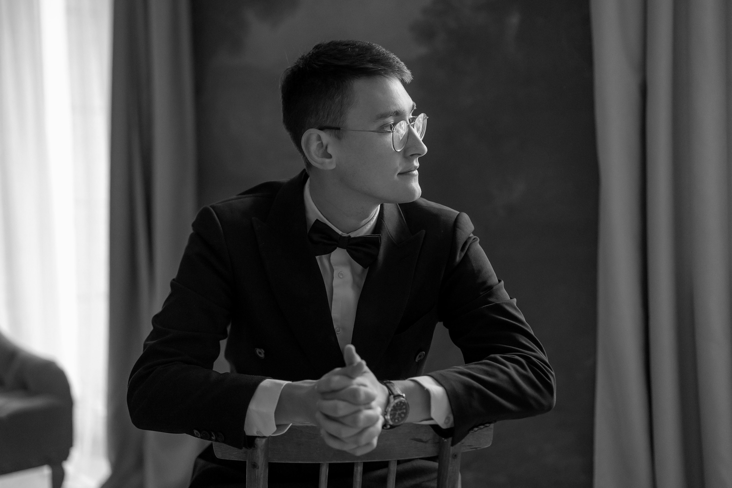 Жених на свадебной съемке в Уфе