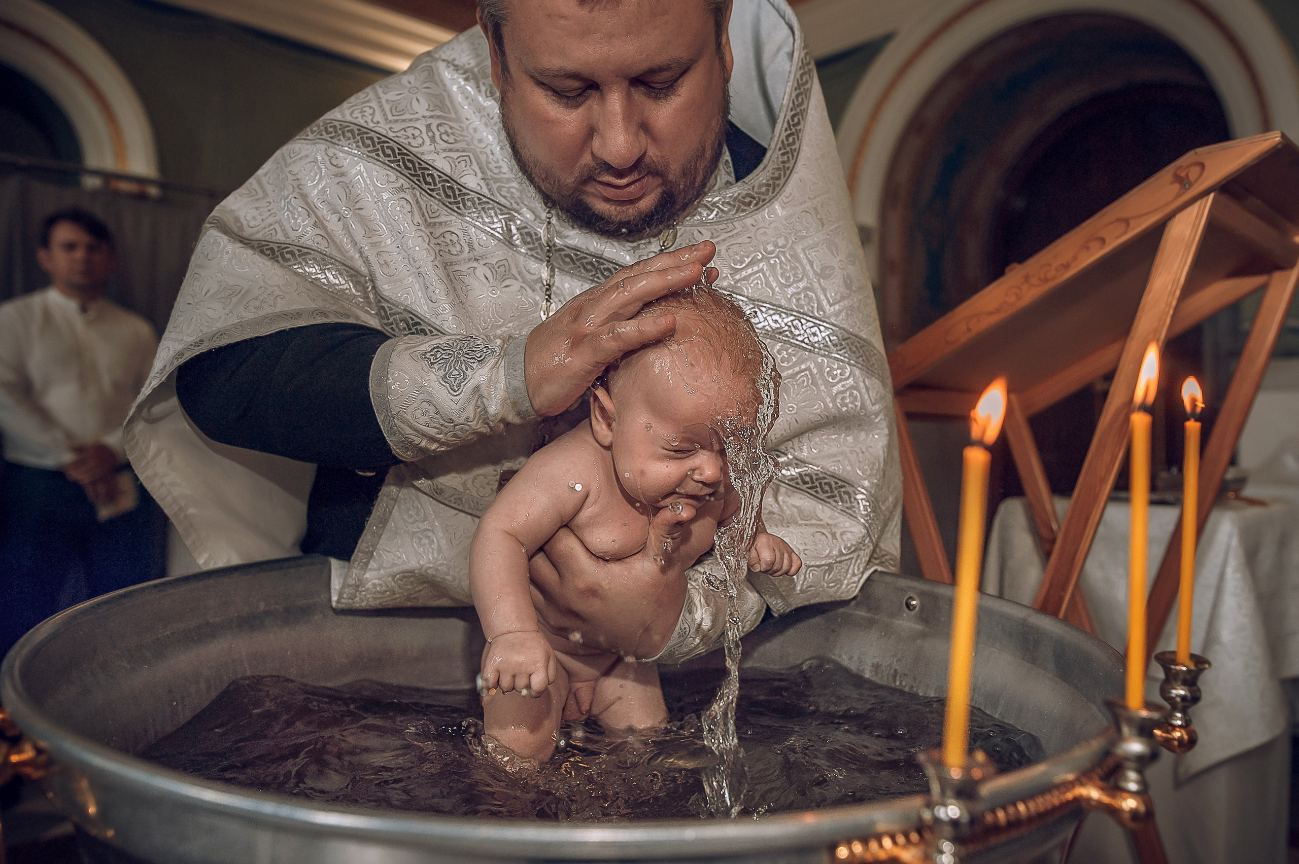 Таинство крещения. Фотограф на Крещение