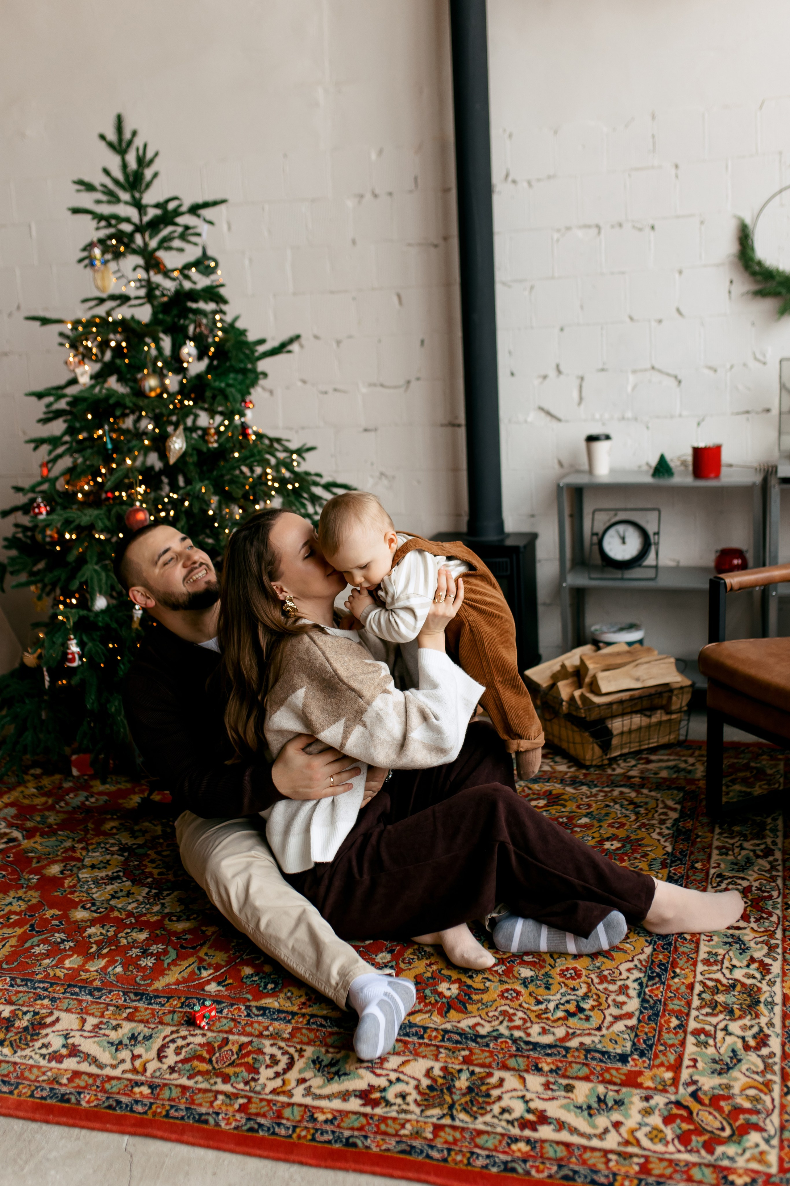 Новый год в уютной студии. Свадебный и портретный фотограф — Мария Костина