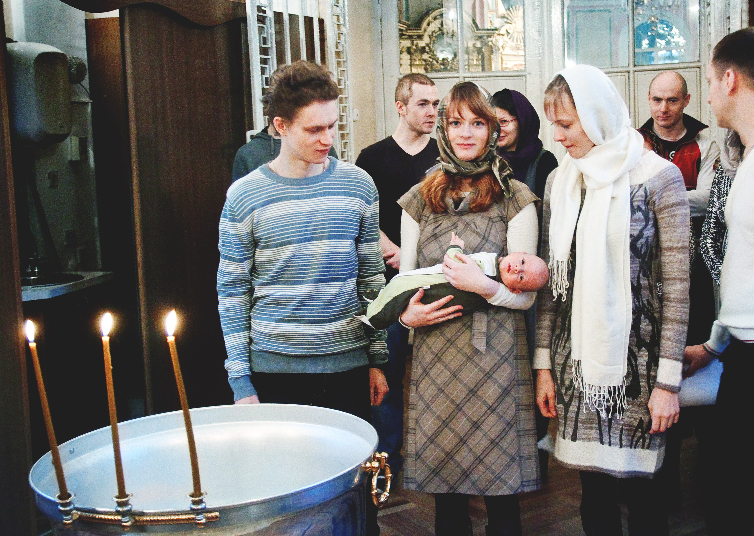 Крещение — фотосессия крестин в Санкт-Петербурге. Фотограф из Санкт-Петербурга Ильинская Ксения