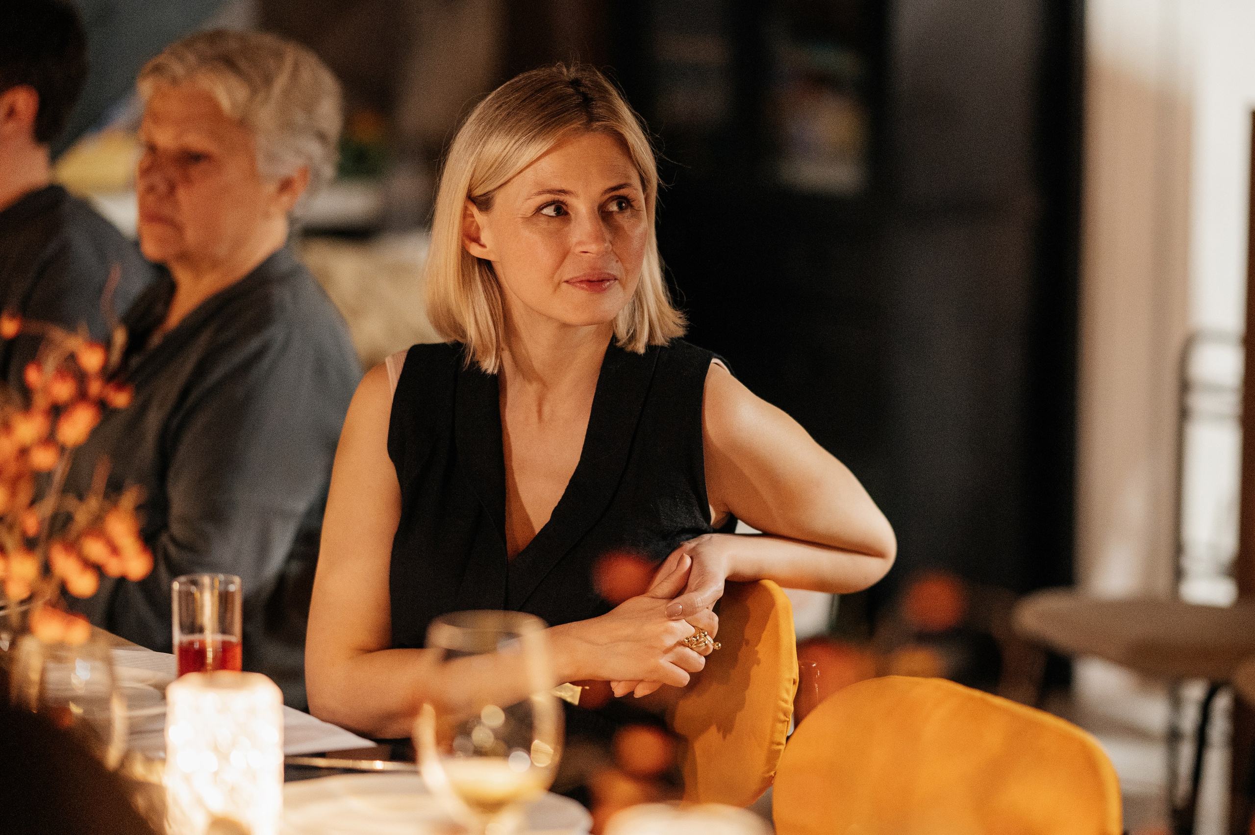 Невероятно атмосферный семейный ужин. Wedding photographer in Moscow and around the world Andrey Medvednikov