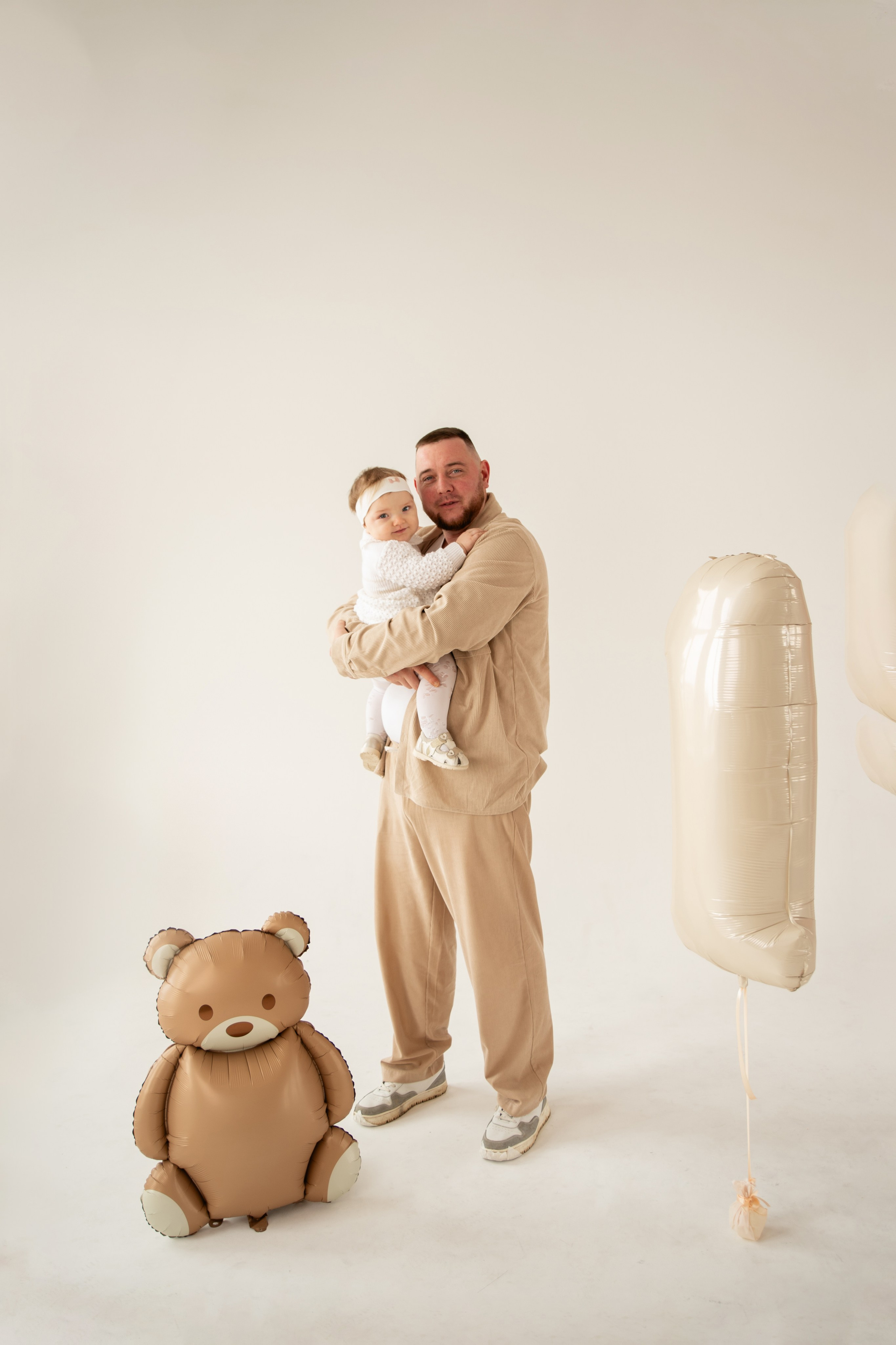 Семейная фотосессия в студии (циклорама). Семейный и детский фотограф в Туле Светлана Воронкова