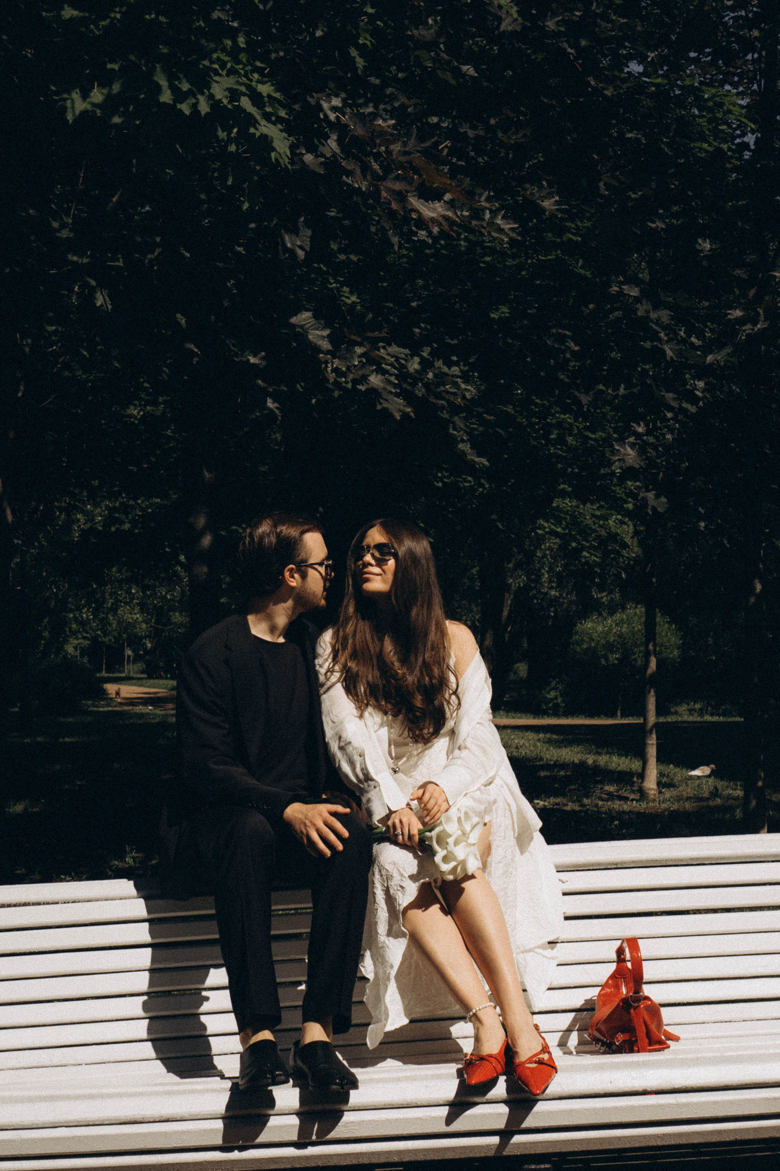 СВАДЕБНАЯ СЬЕМКА В ПАРКЕ ПОБЕДЫ И ПРОГУЛКА ПО МОСКОВСКОМУ ПРОСПЕКТУ. Профессиональный фотограф, Санкт-Петербург — Виктория Богомолова