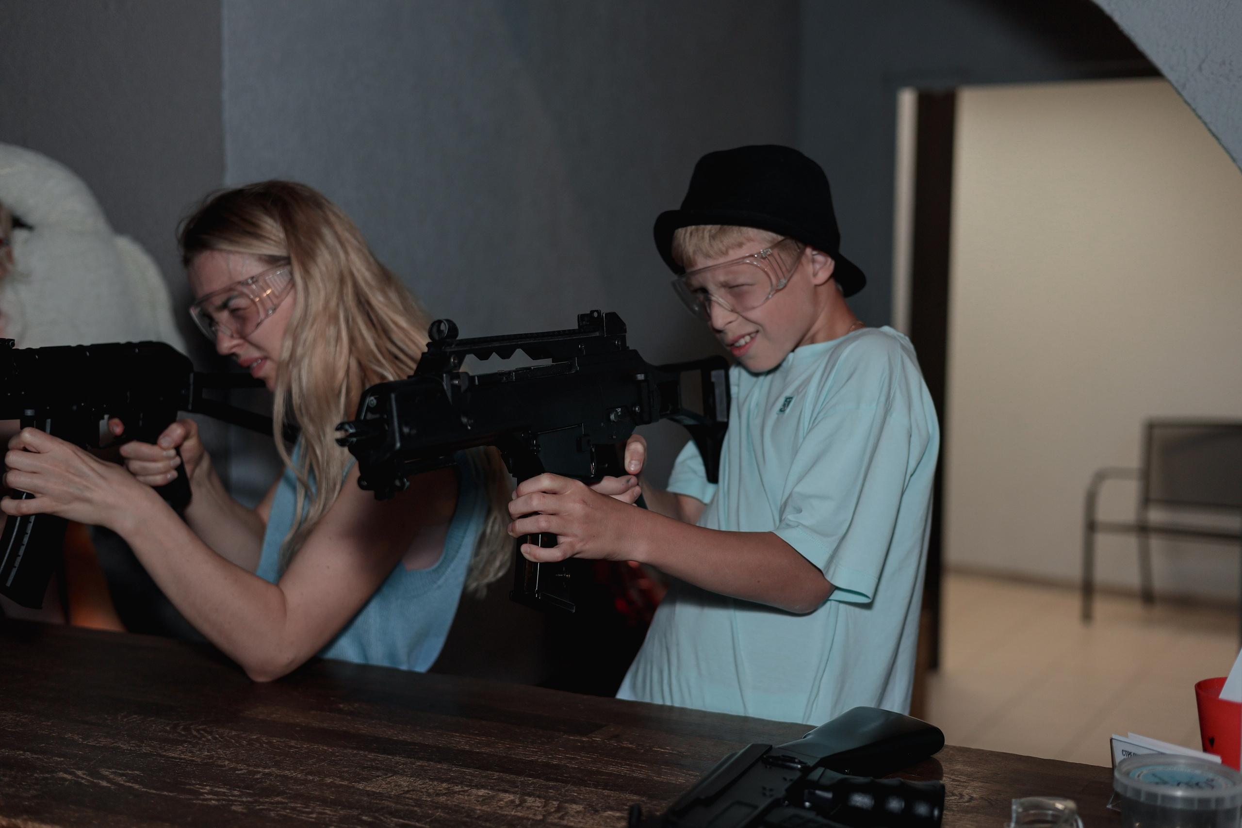 День рождение в стрелковом клубе. Фотограф Надршина Лилия