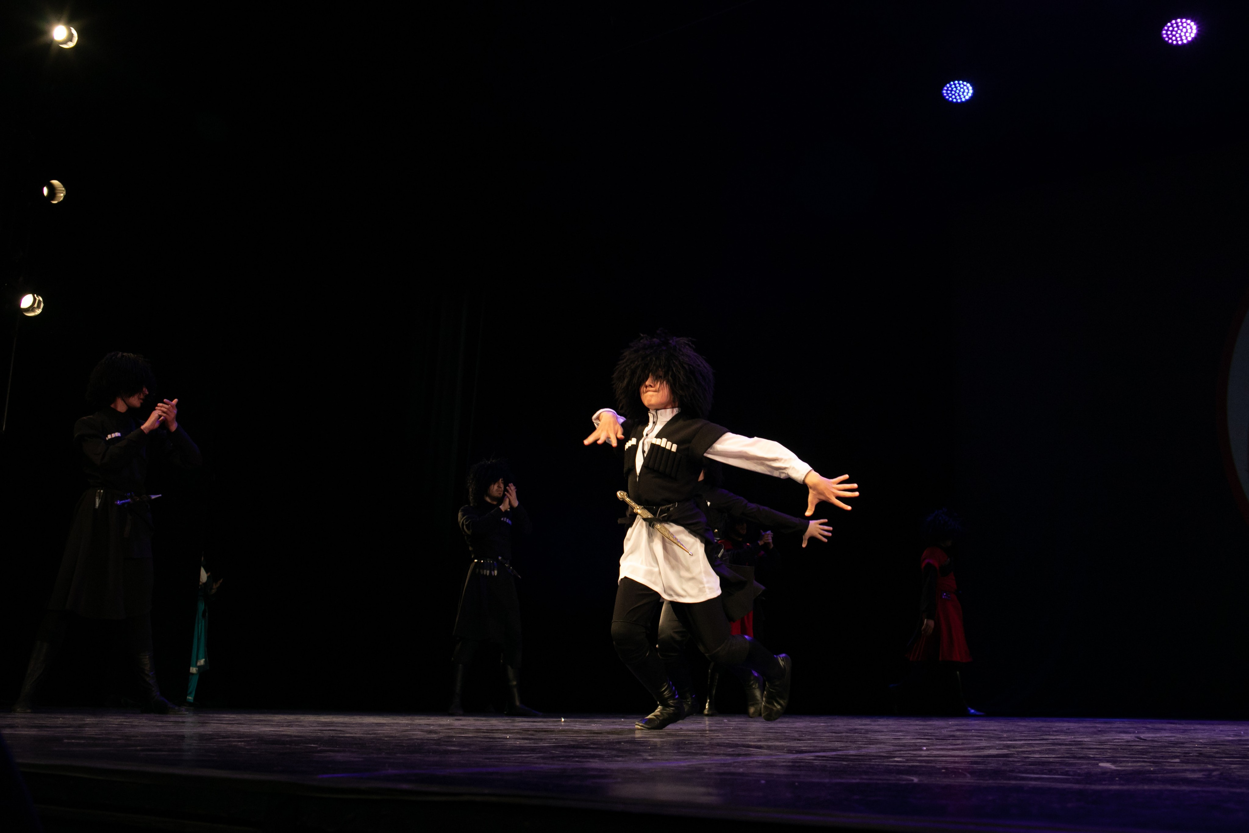 Концерт, грузинские танцы. Art photographer Nino