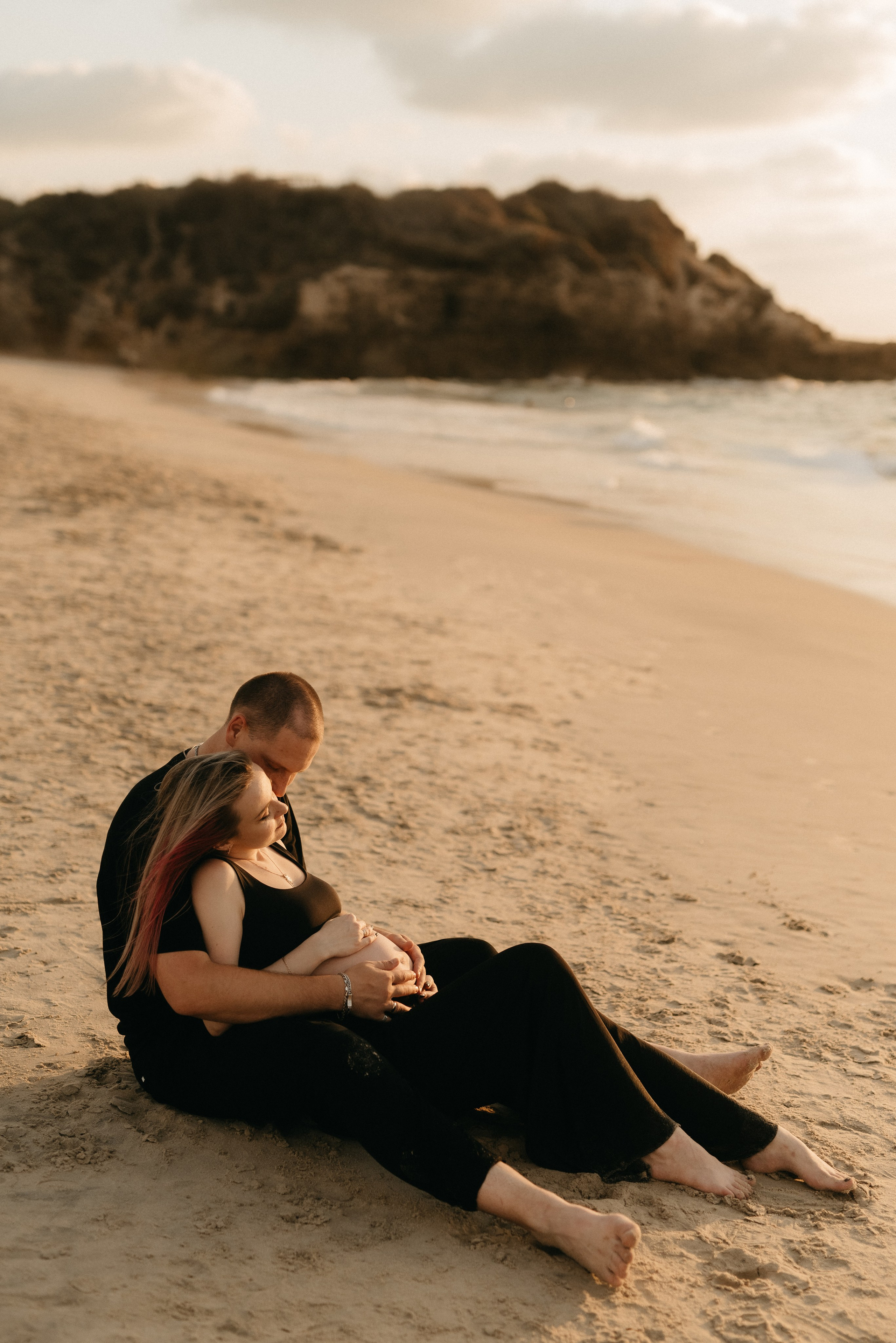 Asya & Denis: Pregnancy. Family photographer in Israel | Alesya Superfin